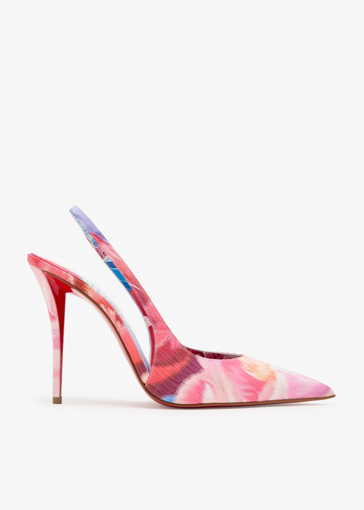 

Miss Z 100 slingback pumps, Printed