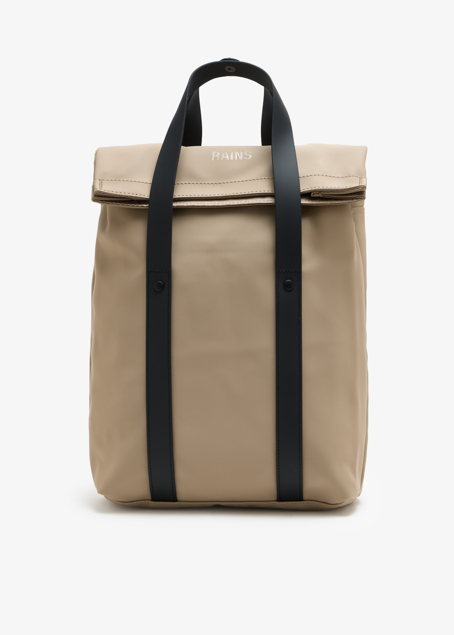 

2 Way Tote mini backpack, Beige