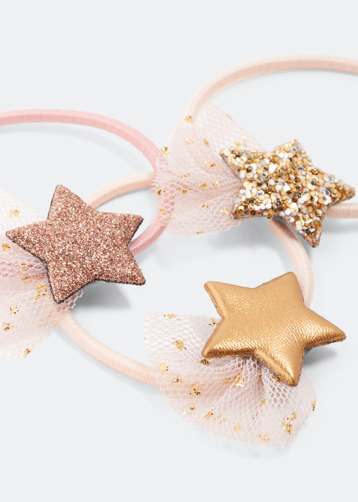 

Ballerina Star hair tie set, Multicolored