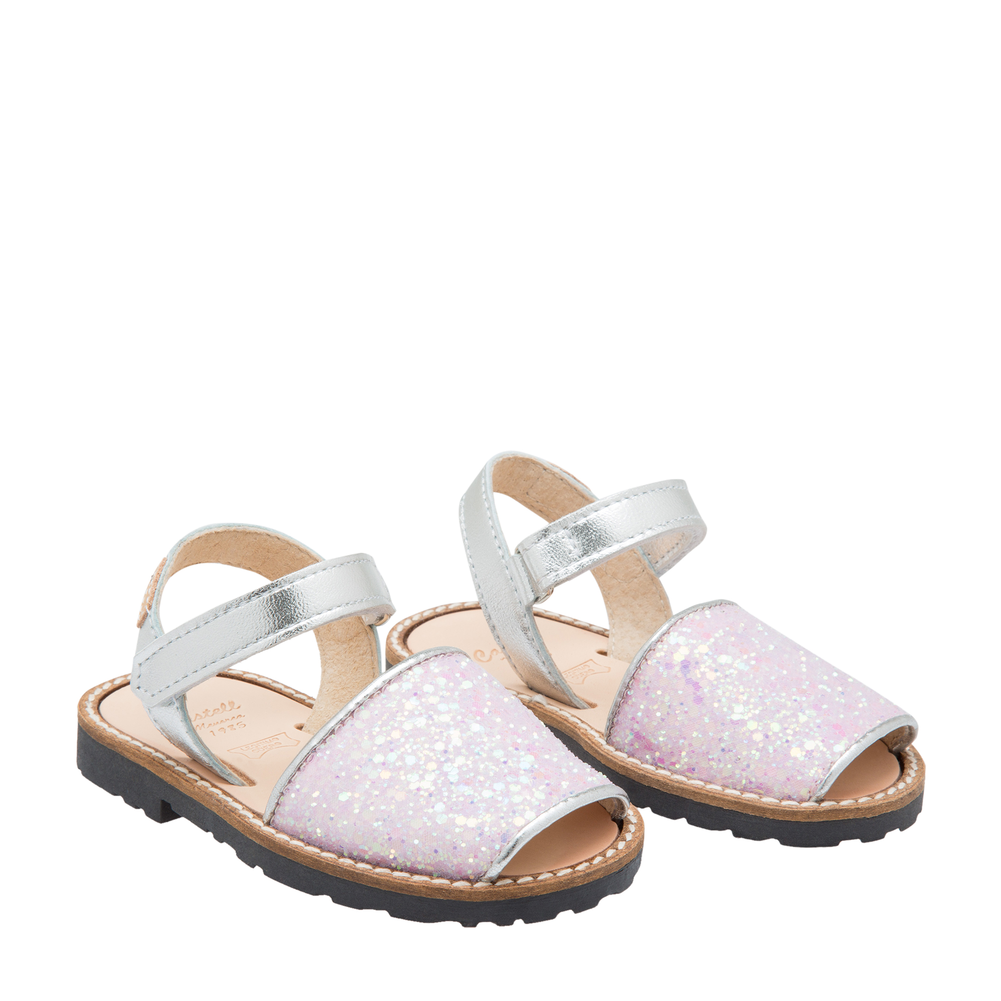 

Glitter sandals, Pink