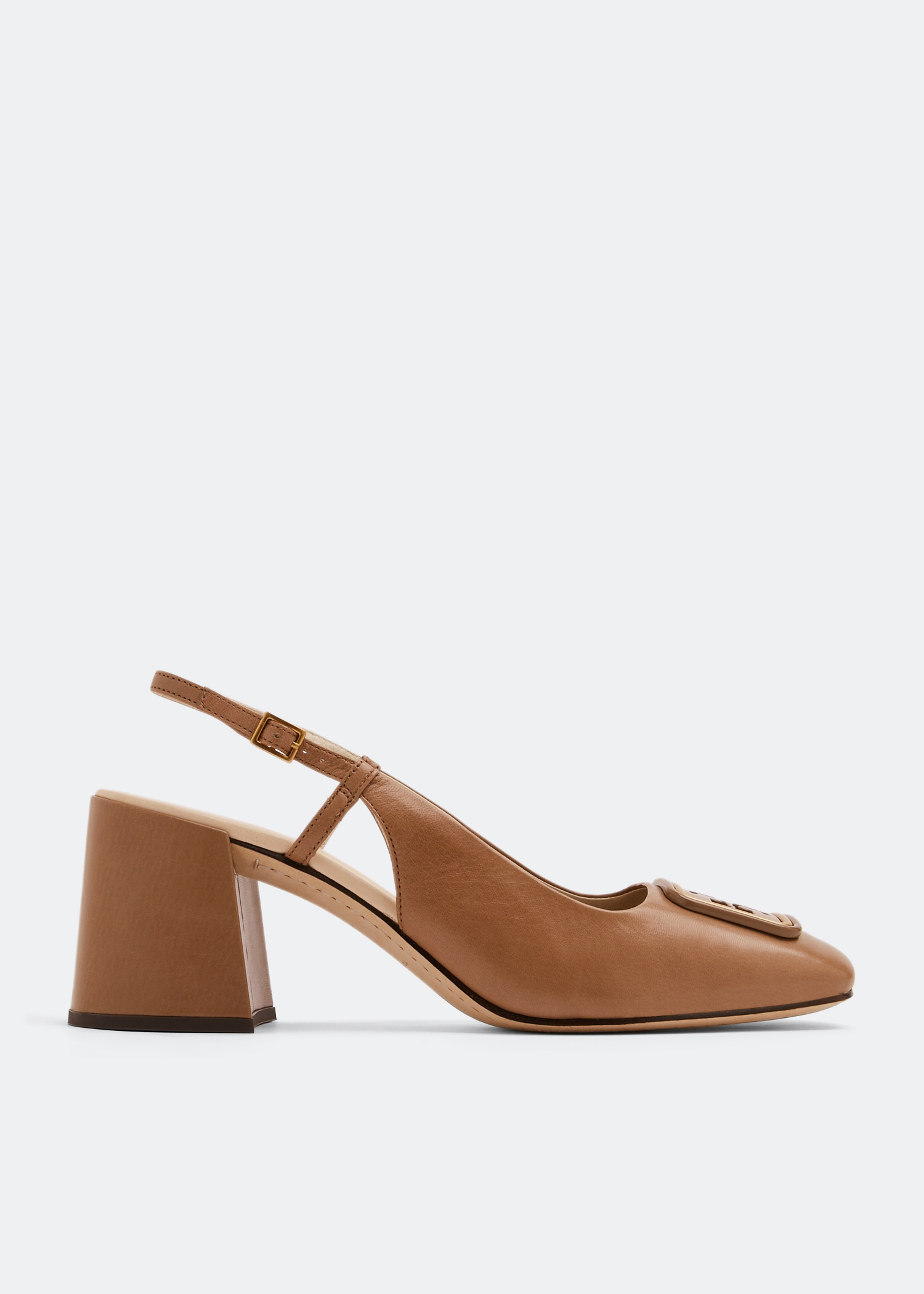 

Georgia slingback pumps, Beige