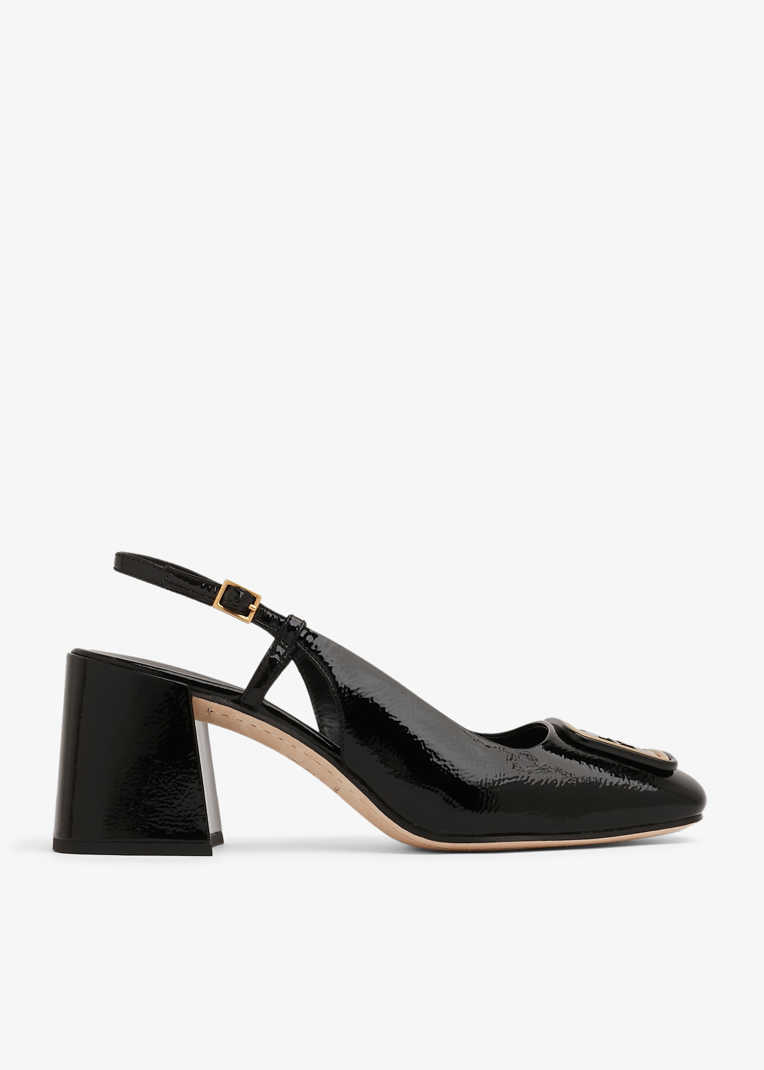 

Georgia slingback pumps, Black