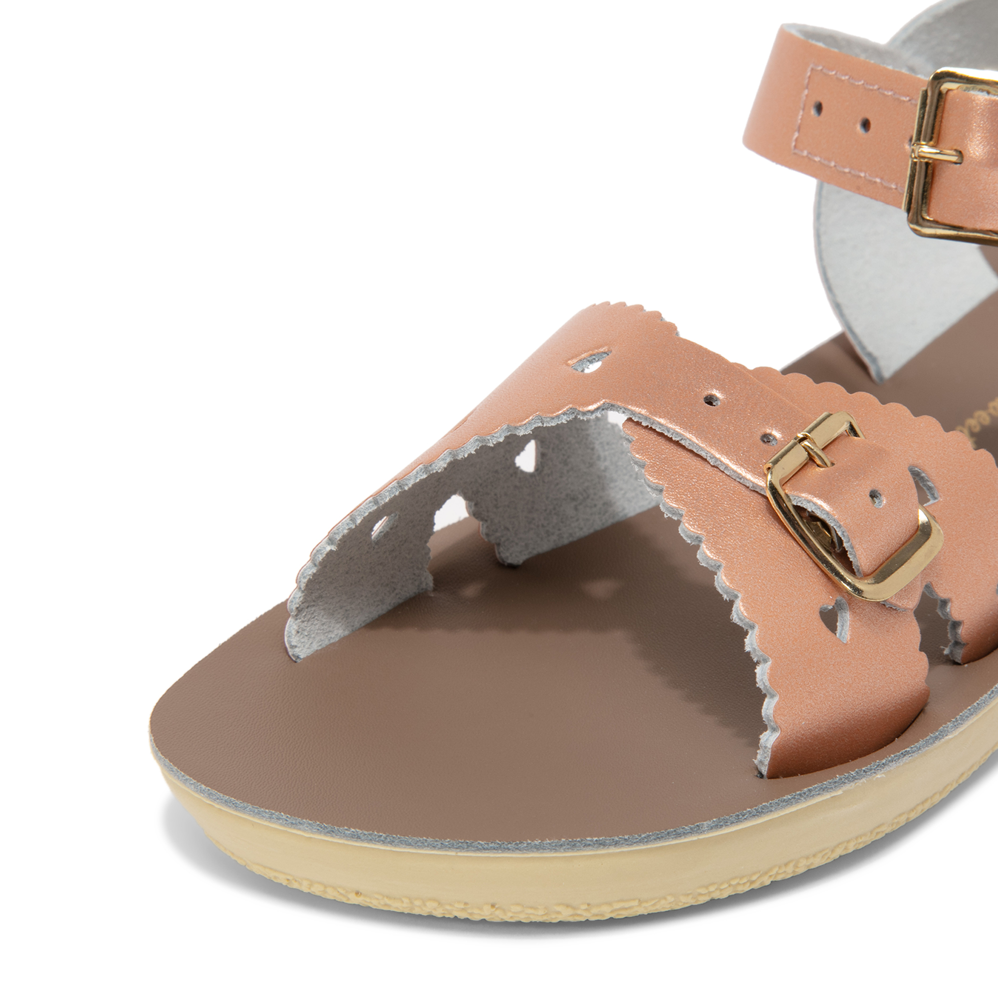 

Sweetheart sandals, Metallic