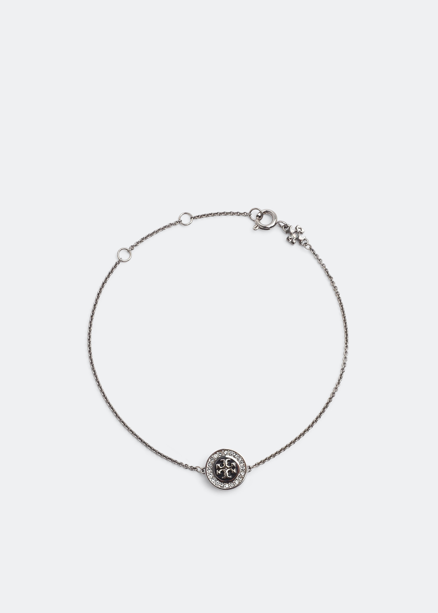 

Kira enamel pave bracelet, Silver