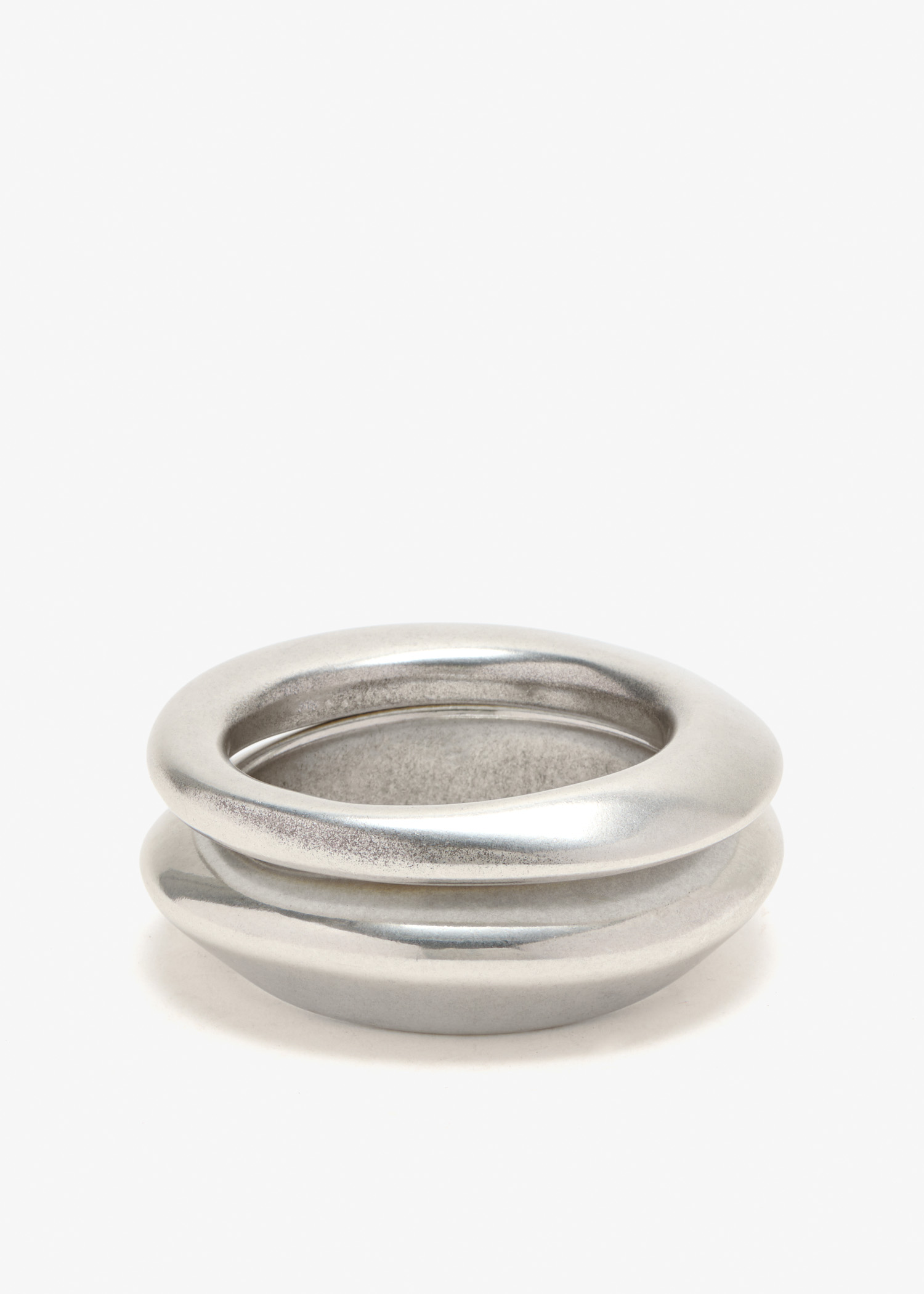 

Metal bangles, Silver