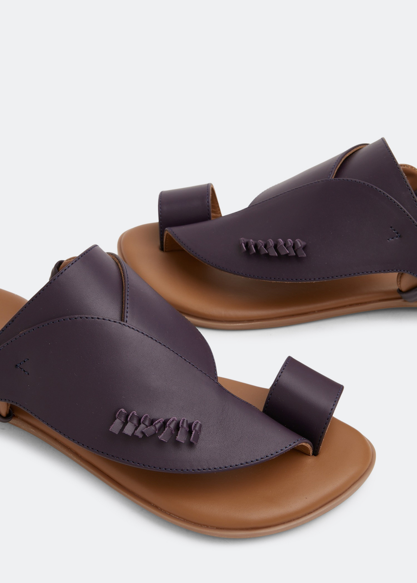 

Khozaimi sandals, Purple