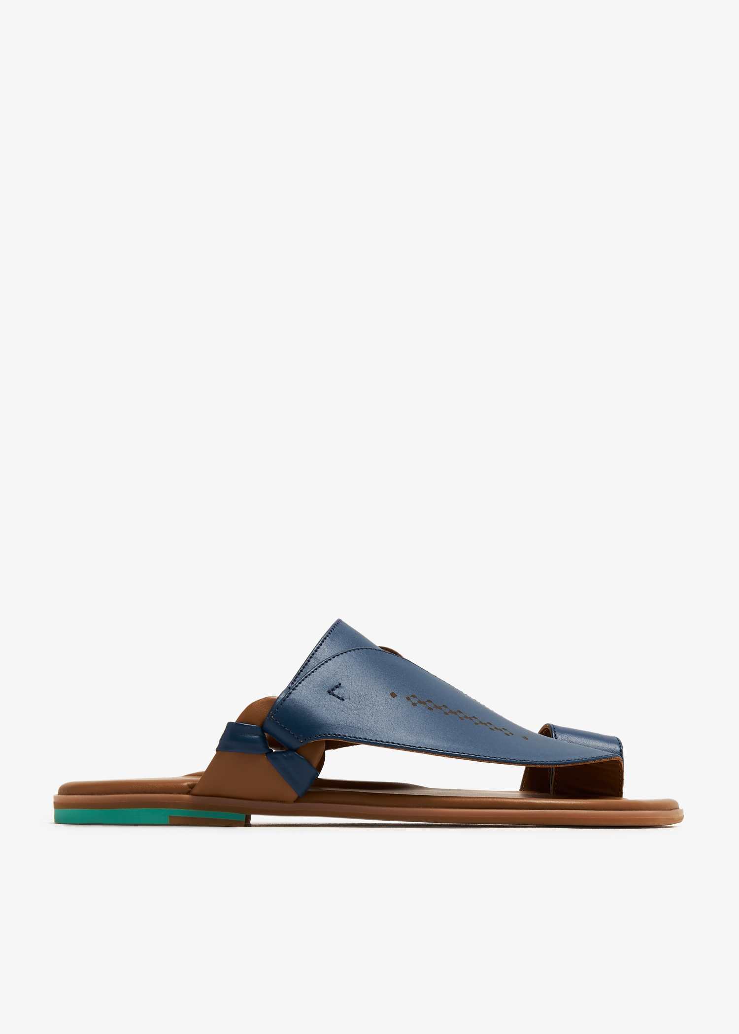 

Dhamma sandals, Blue