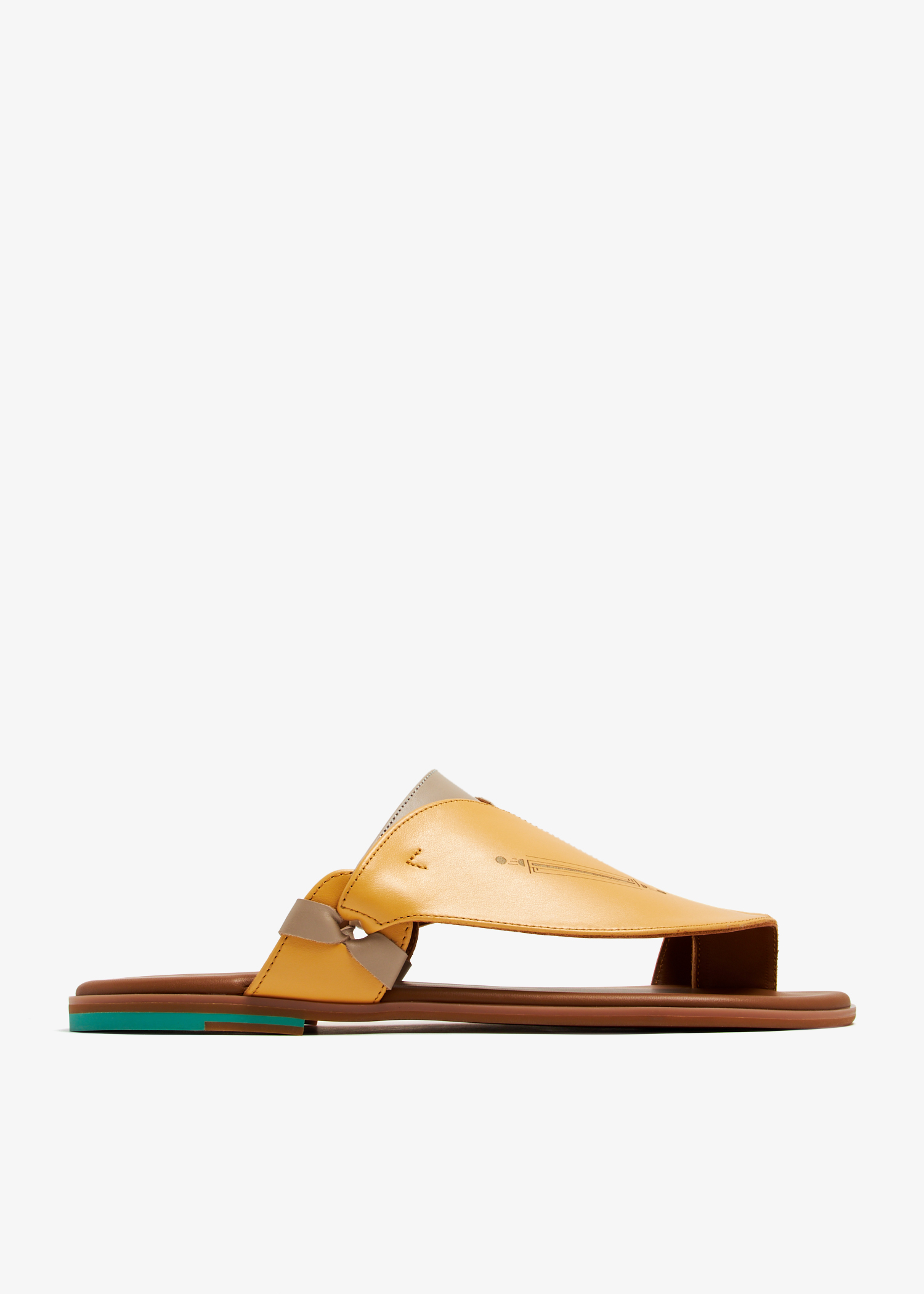 

Salla sandals, Yellow