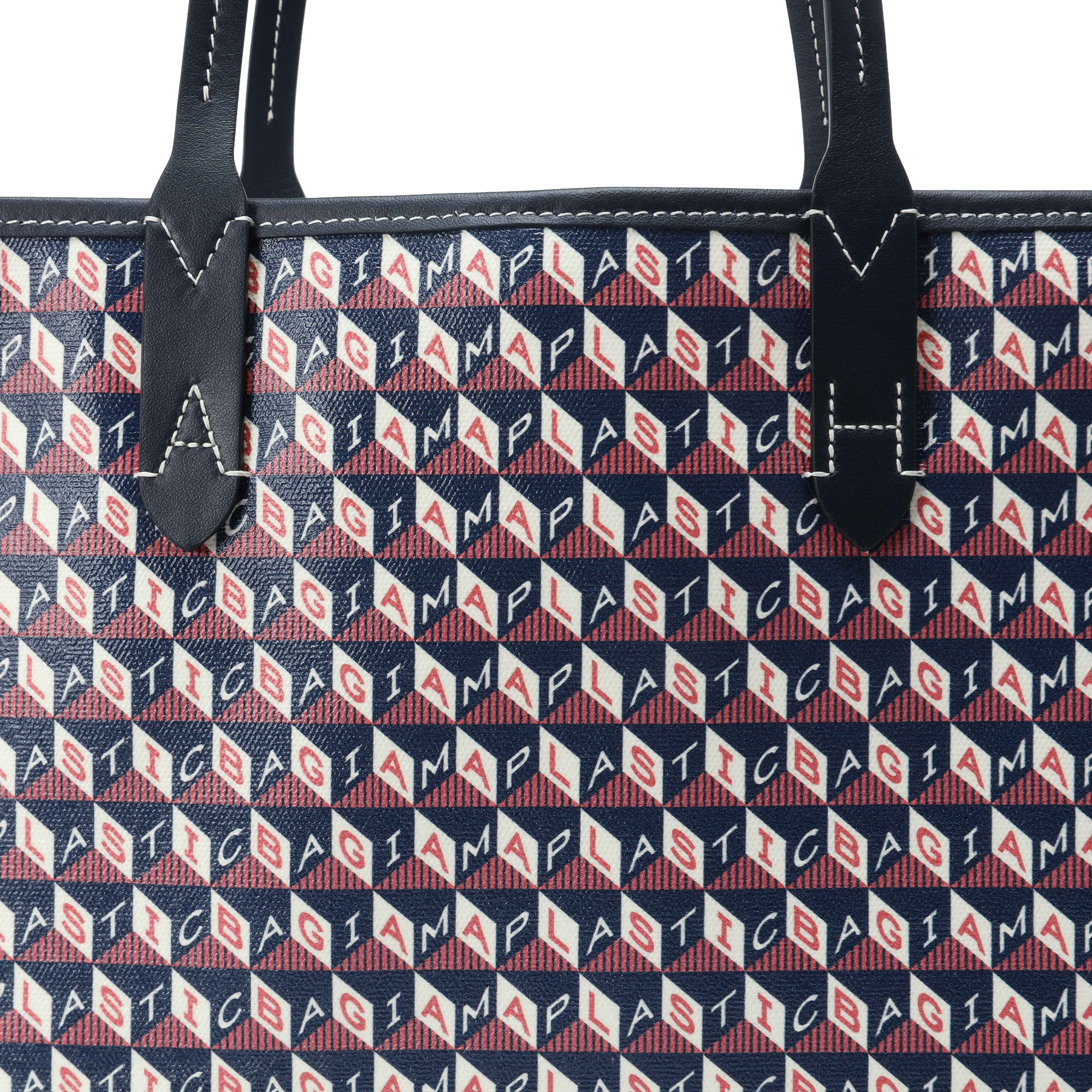 

I Am A Plastic Bag small tote bag, Blue