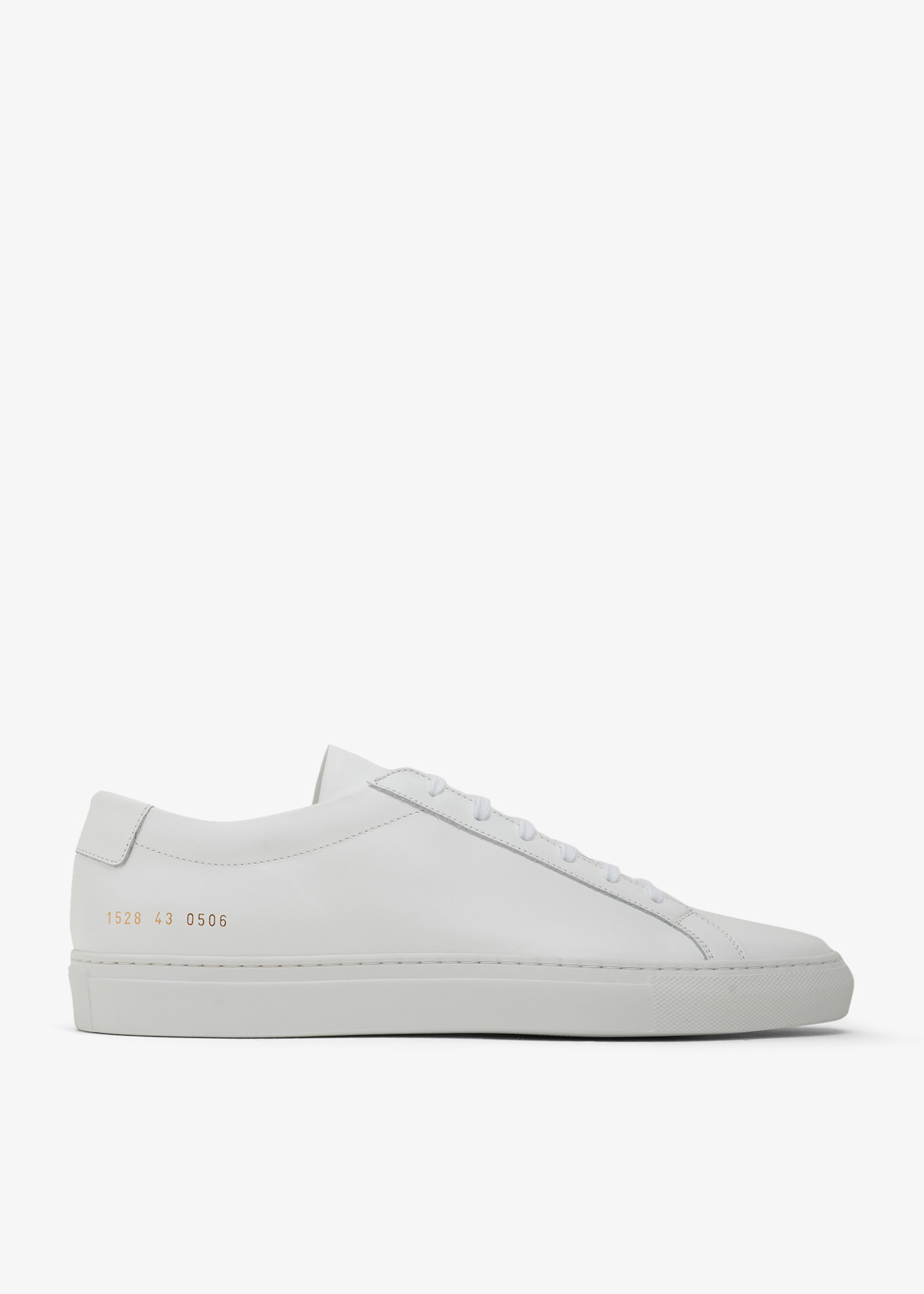 

Achilles leather sneakers, White
