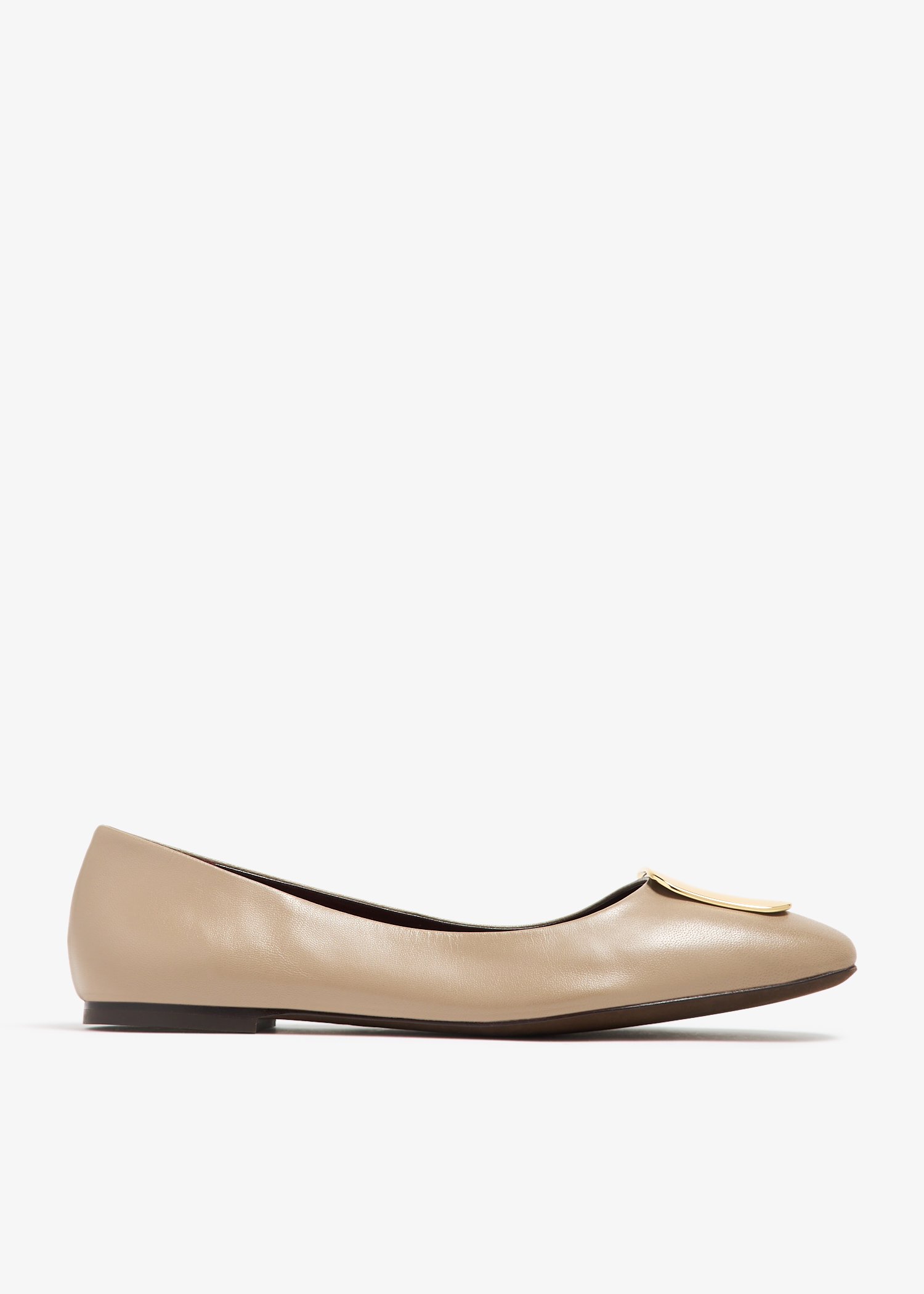 

Georgia ballet flats, Beige