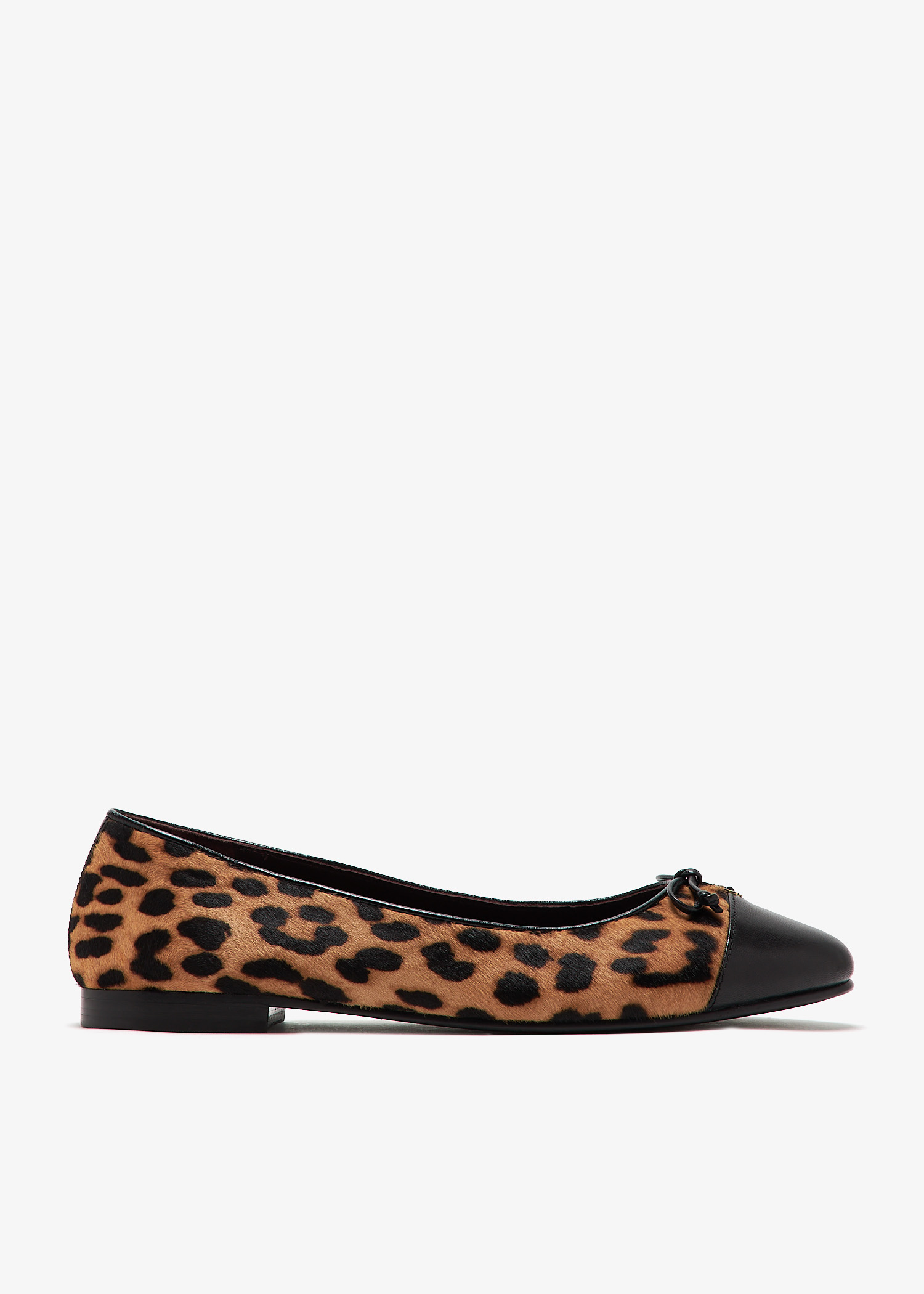

Cap-toe ballerinas, Animal printed