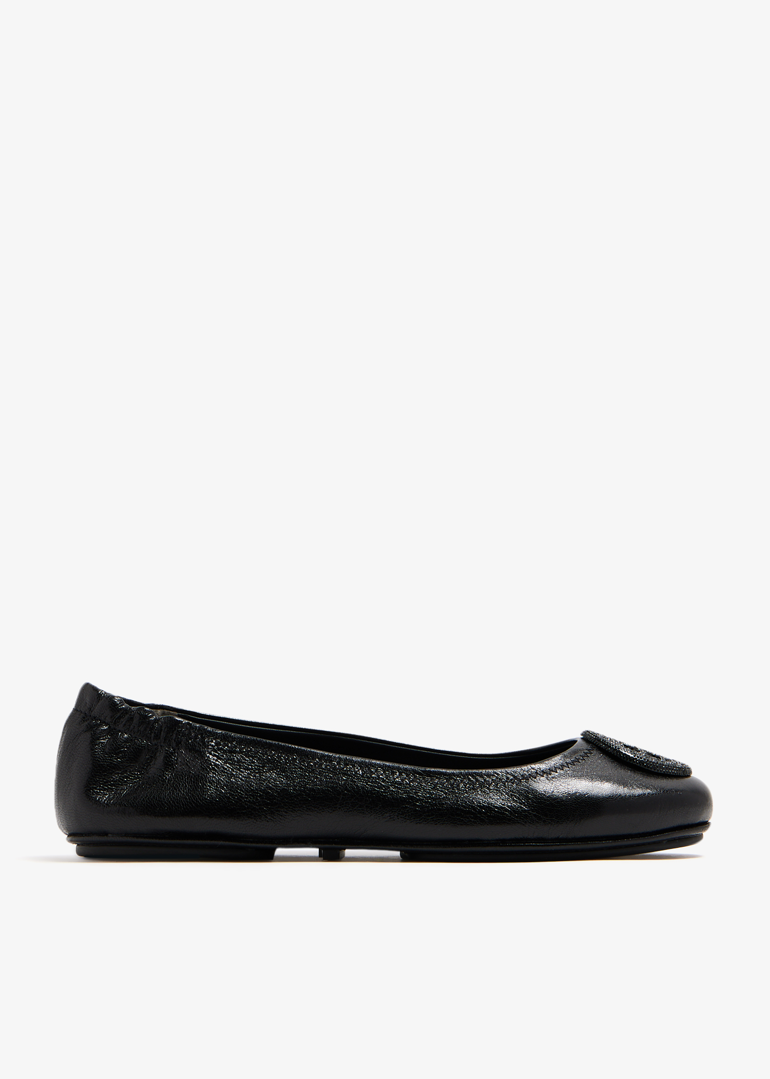 

Minnie pavé travel ballet flats, Black