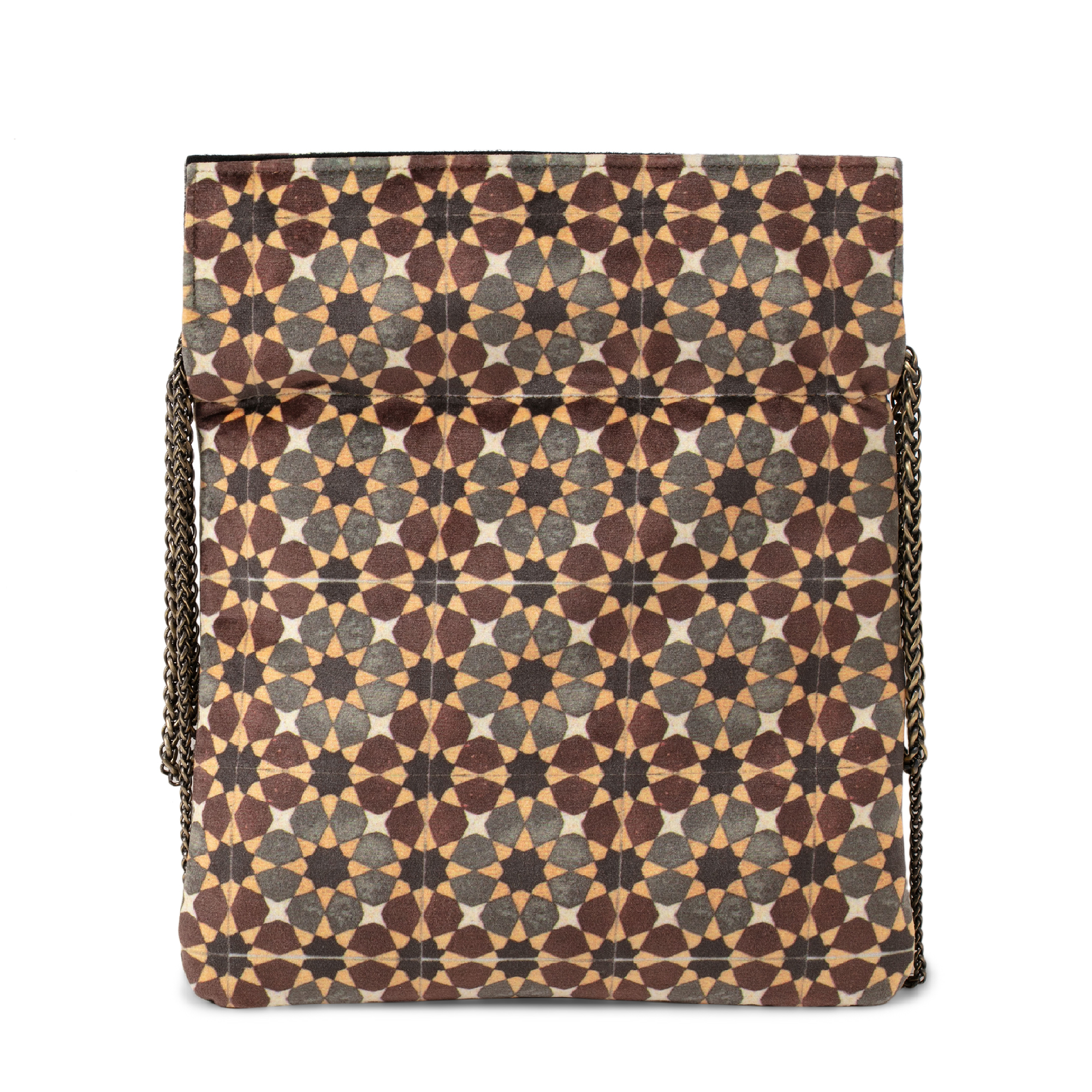 

Night Tiles shoulder bag, Brown