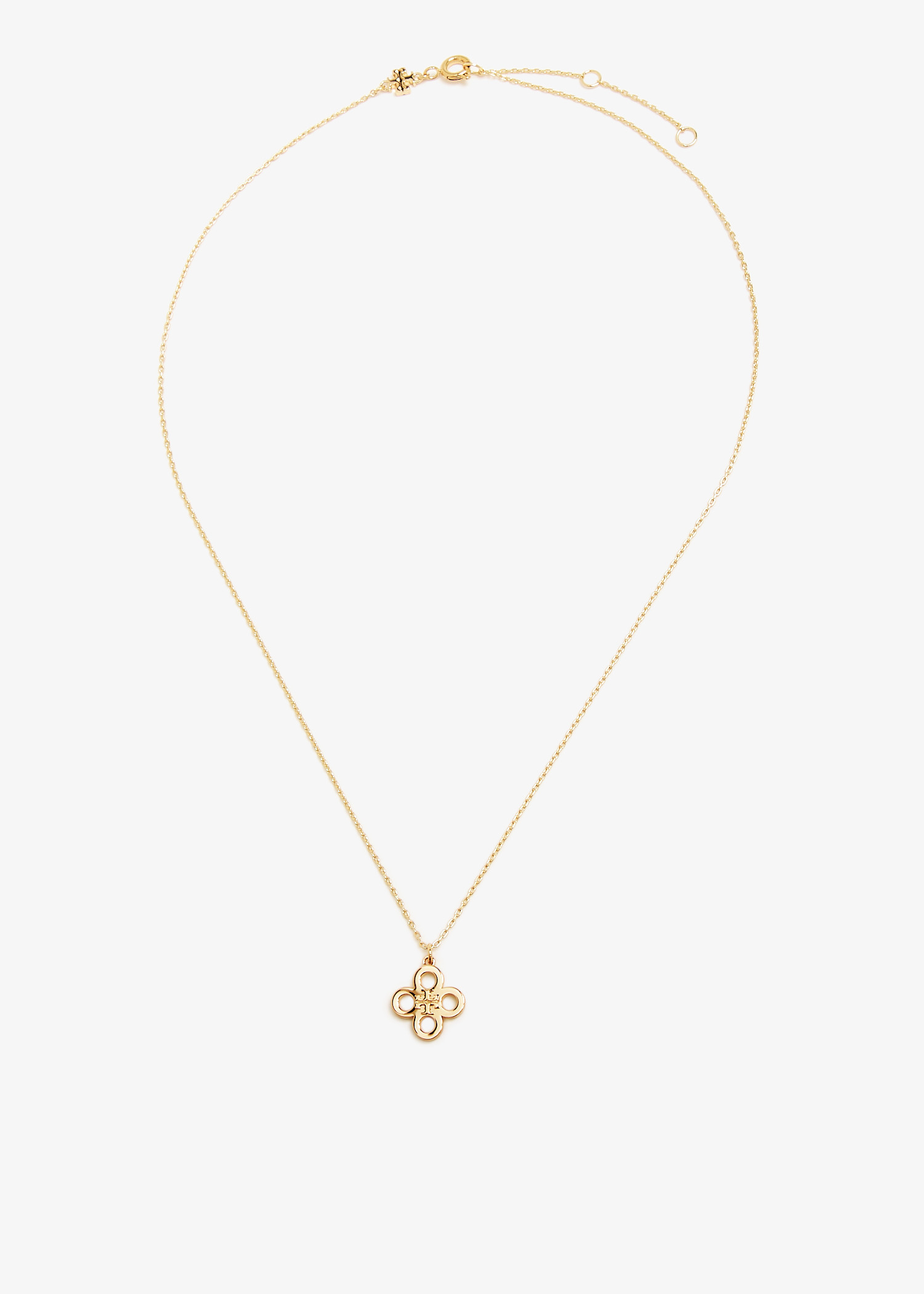 

Kira Clover pendant necklace, Gold