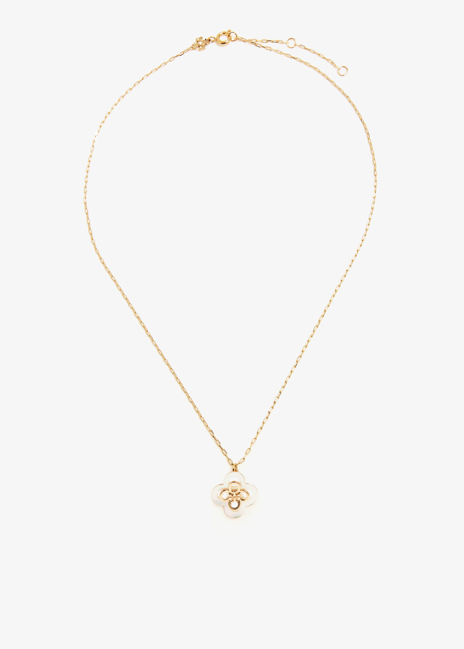 

Kira Clover pendant necklace, Gold