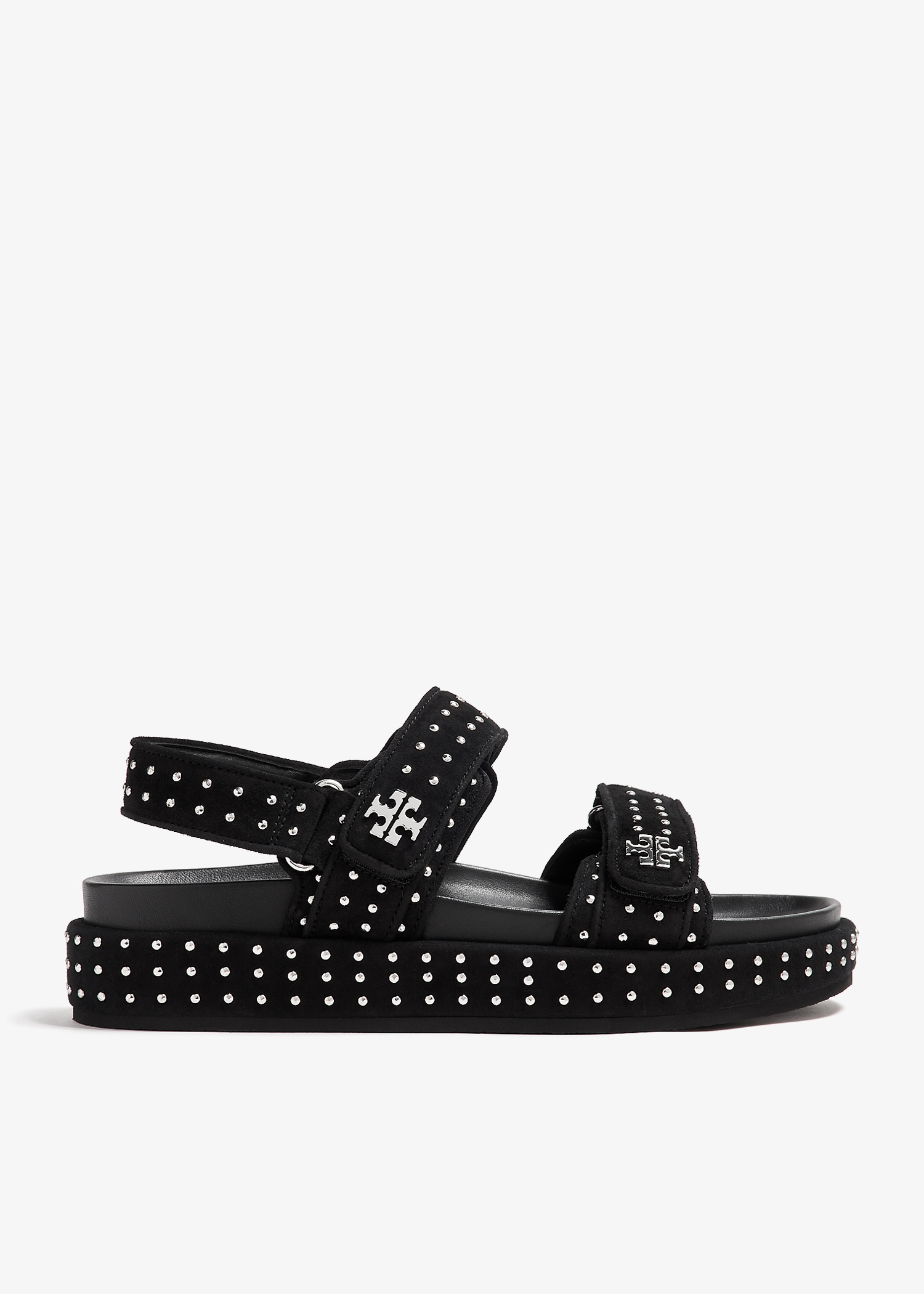 

Kira Stud sport sandals, Black