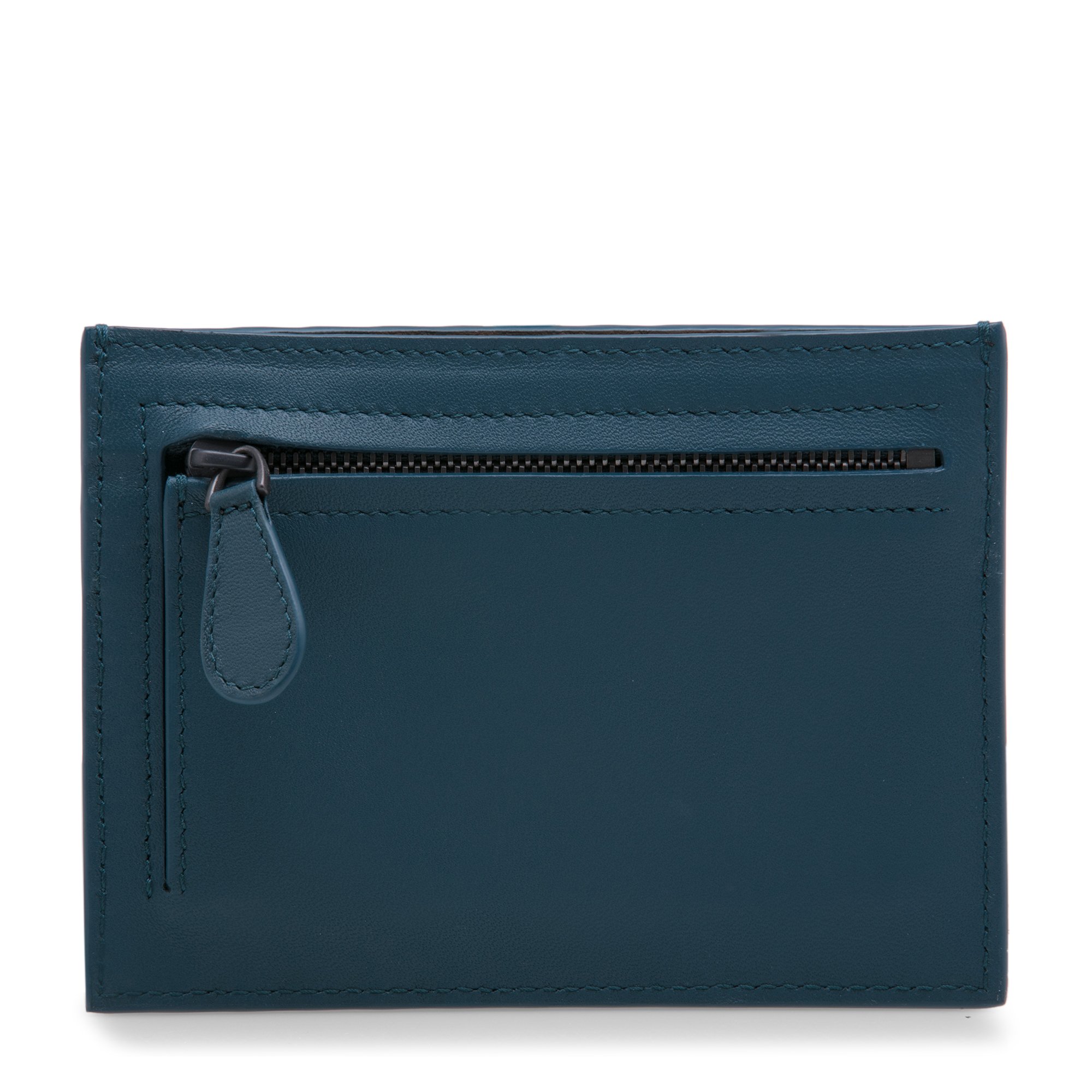 

Intrecciato card case, Black