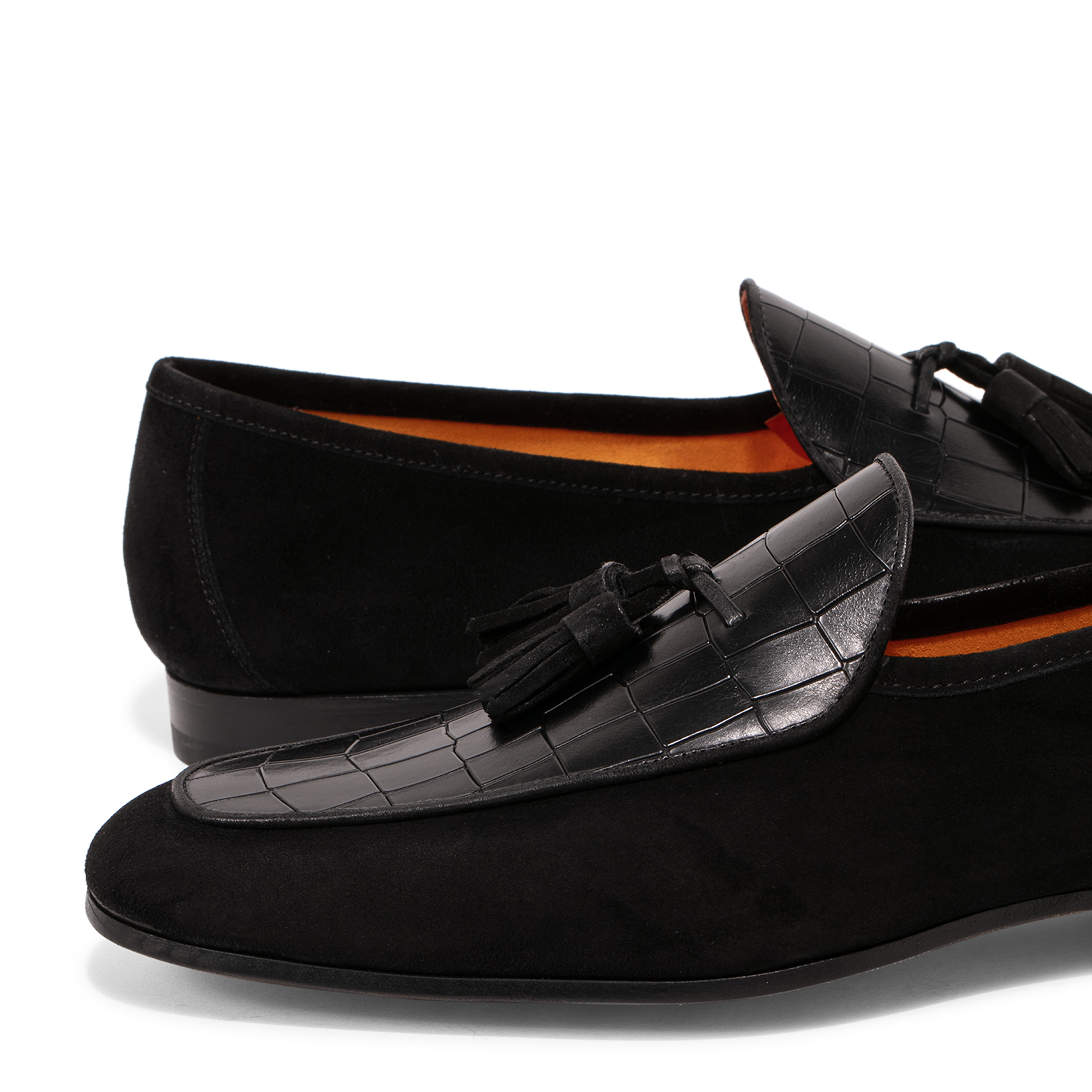 

Naranja leather loafers, Black