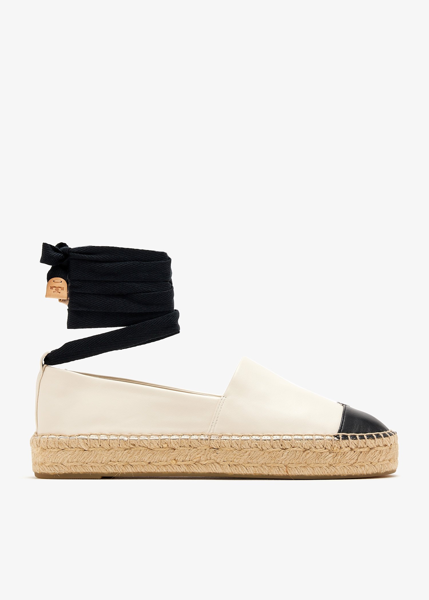 

Cap-toe espadrilles, White