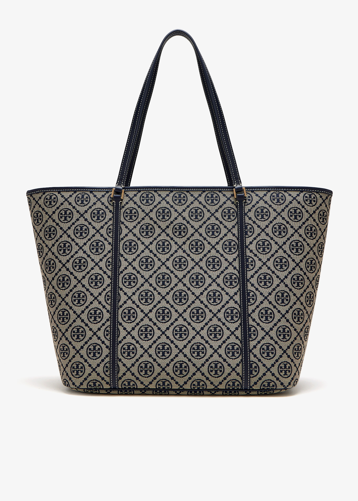 

T Monogram zip tote bag, Printed