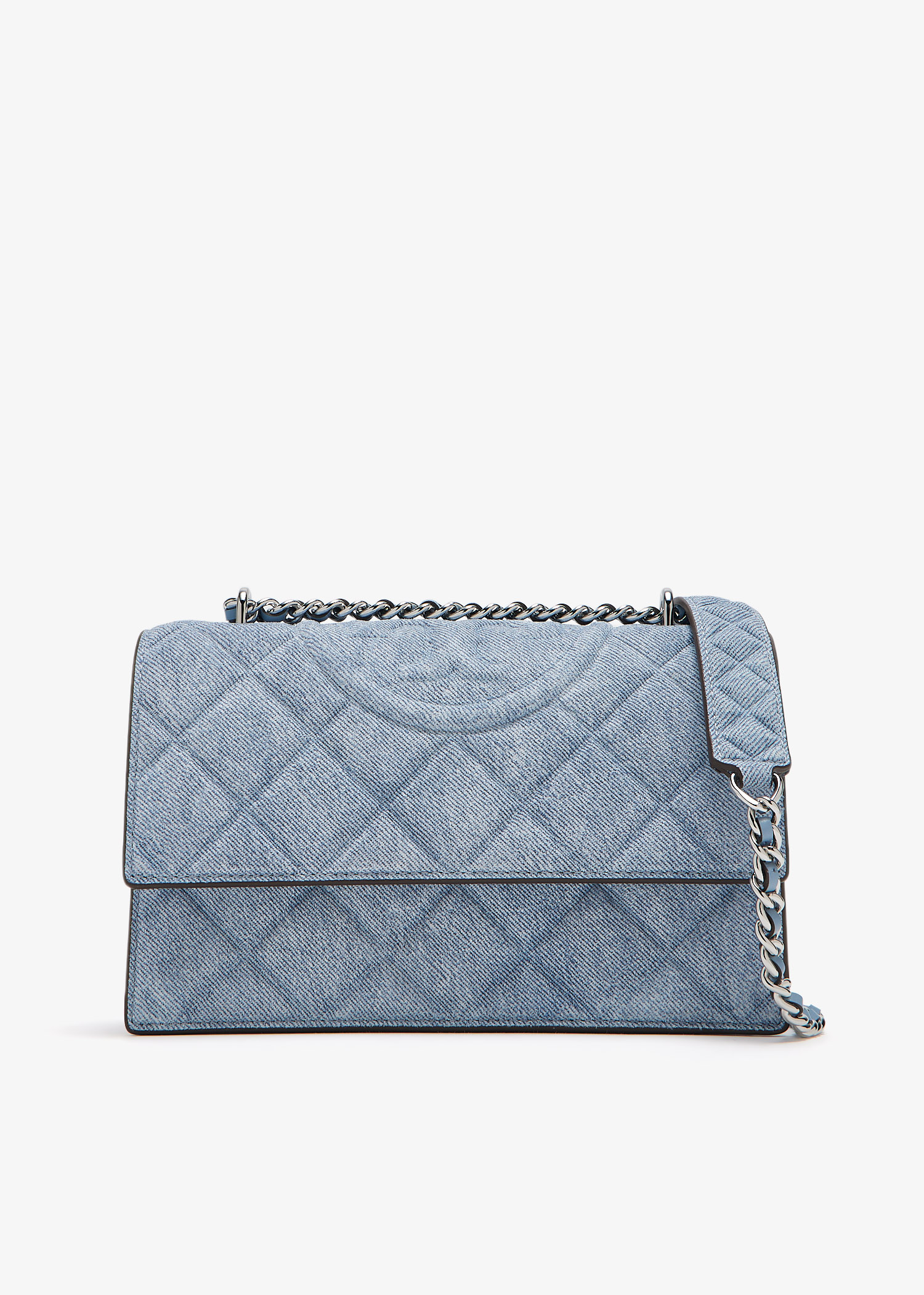 

Fleming small convertible shoulder bag, Blue