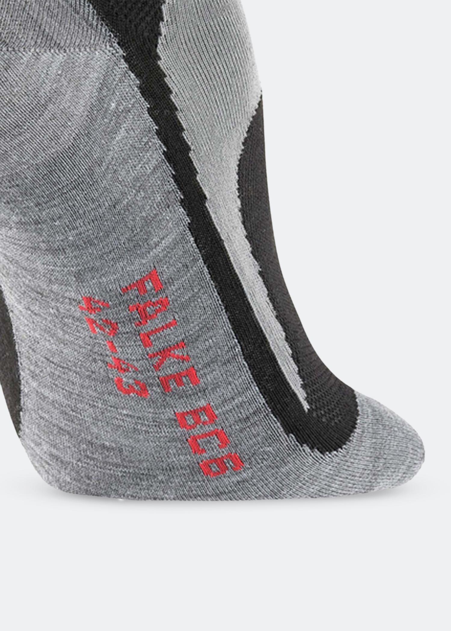 

BC6 short racing socks, Black