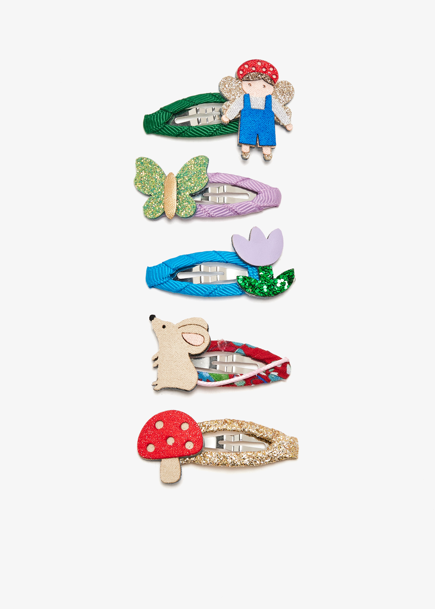 

Woodland Fairy clic clacs, Multicolored