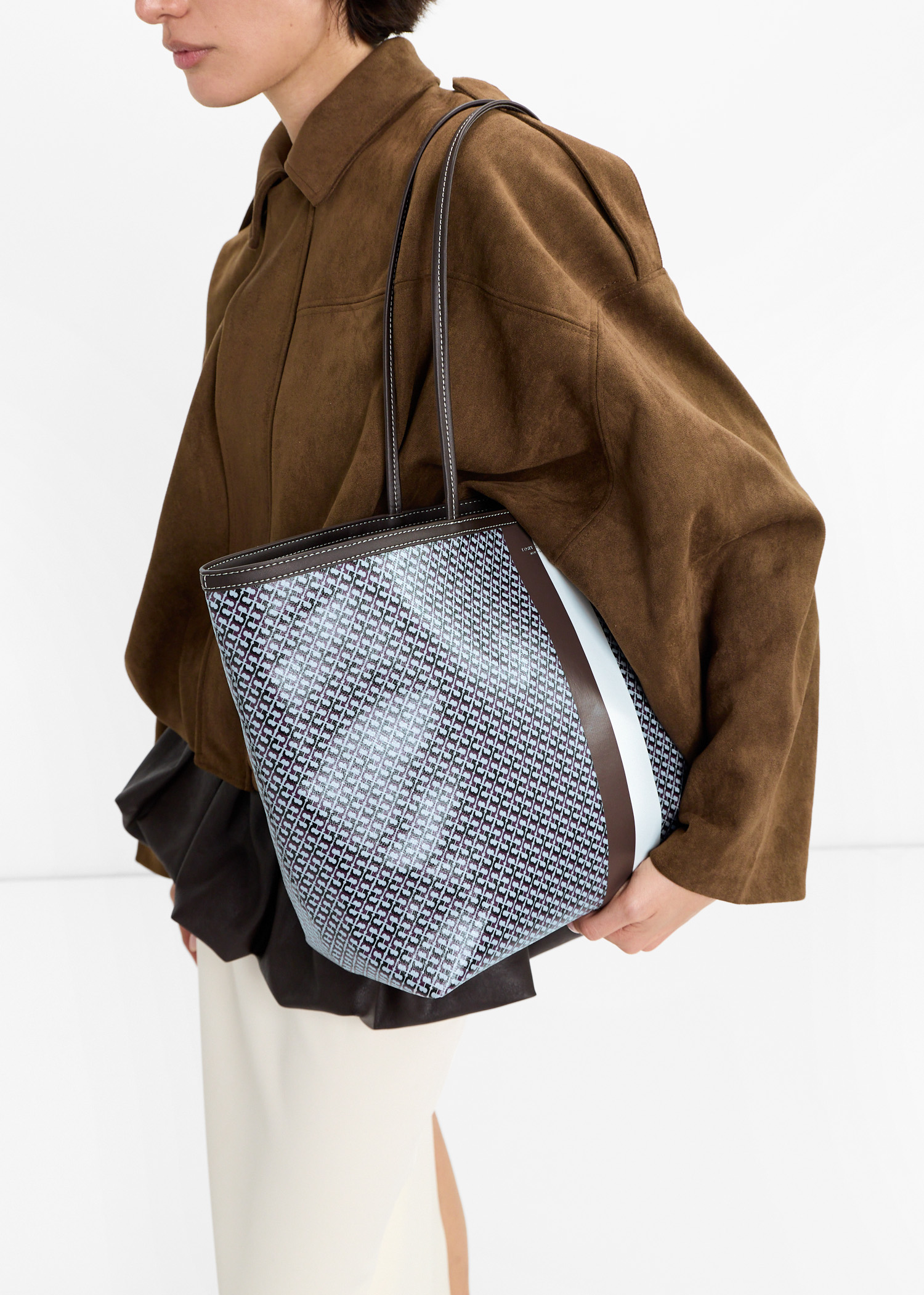 

The Racer Tote bag, Blue