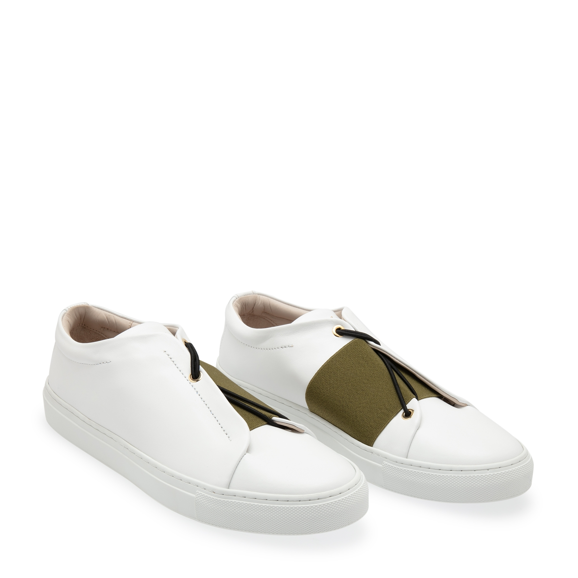 

Toi Et Moi leather sneakers, White