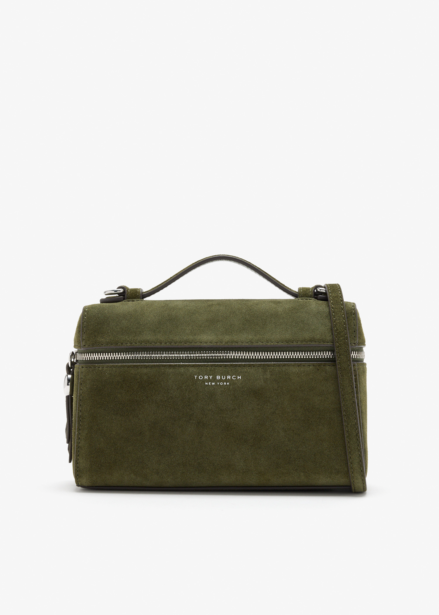 

Romy slim top handle bag, Green