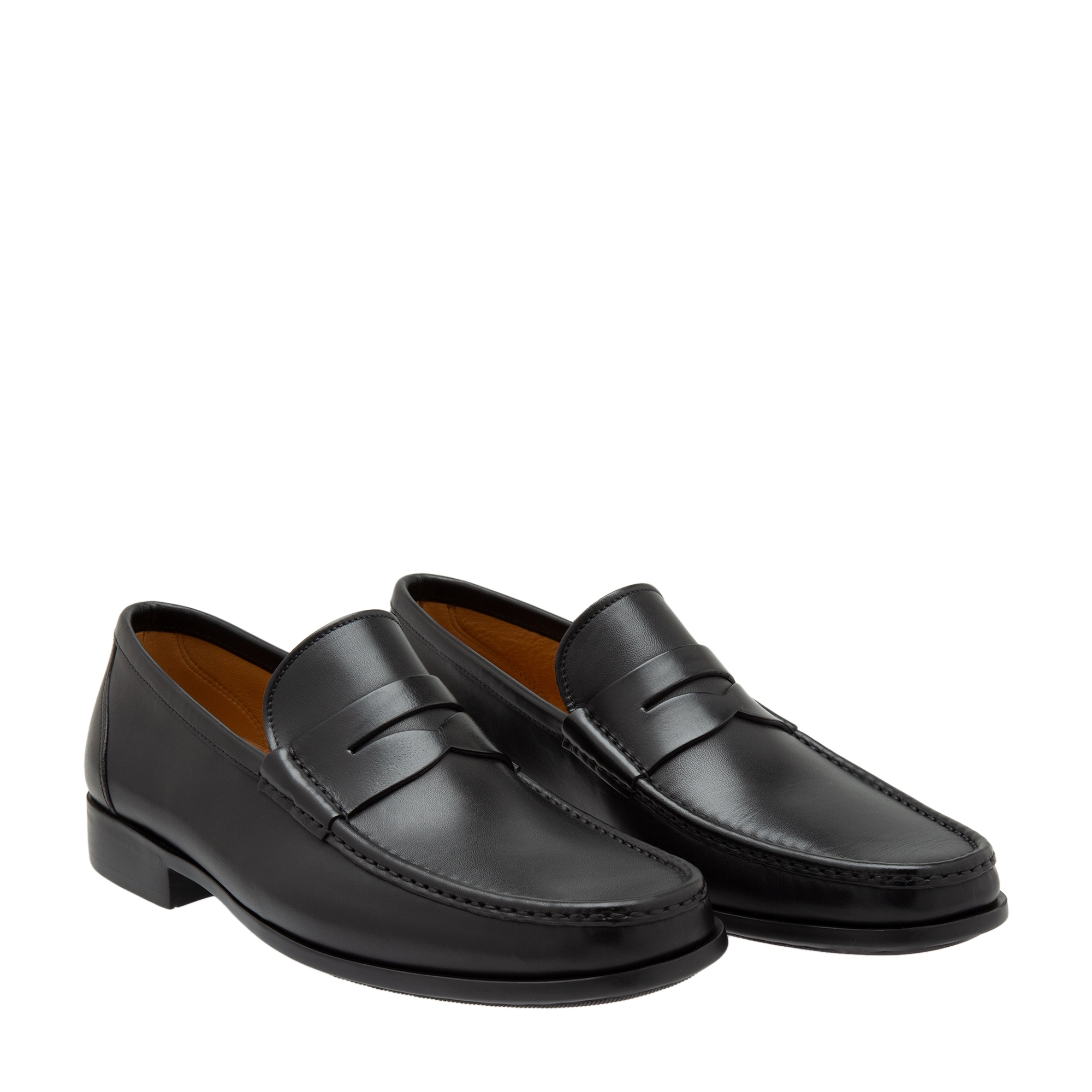

Leather loafers, Black