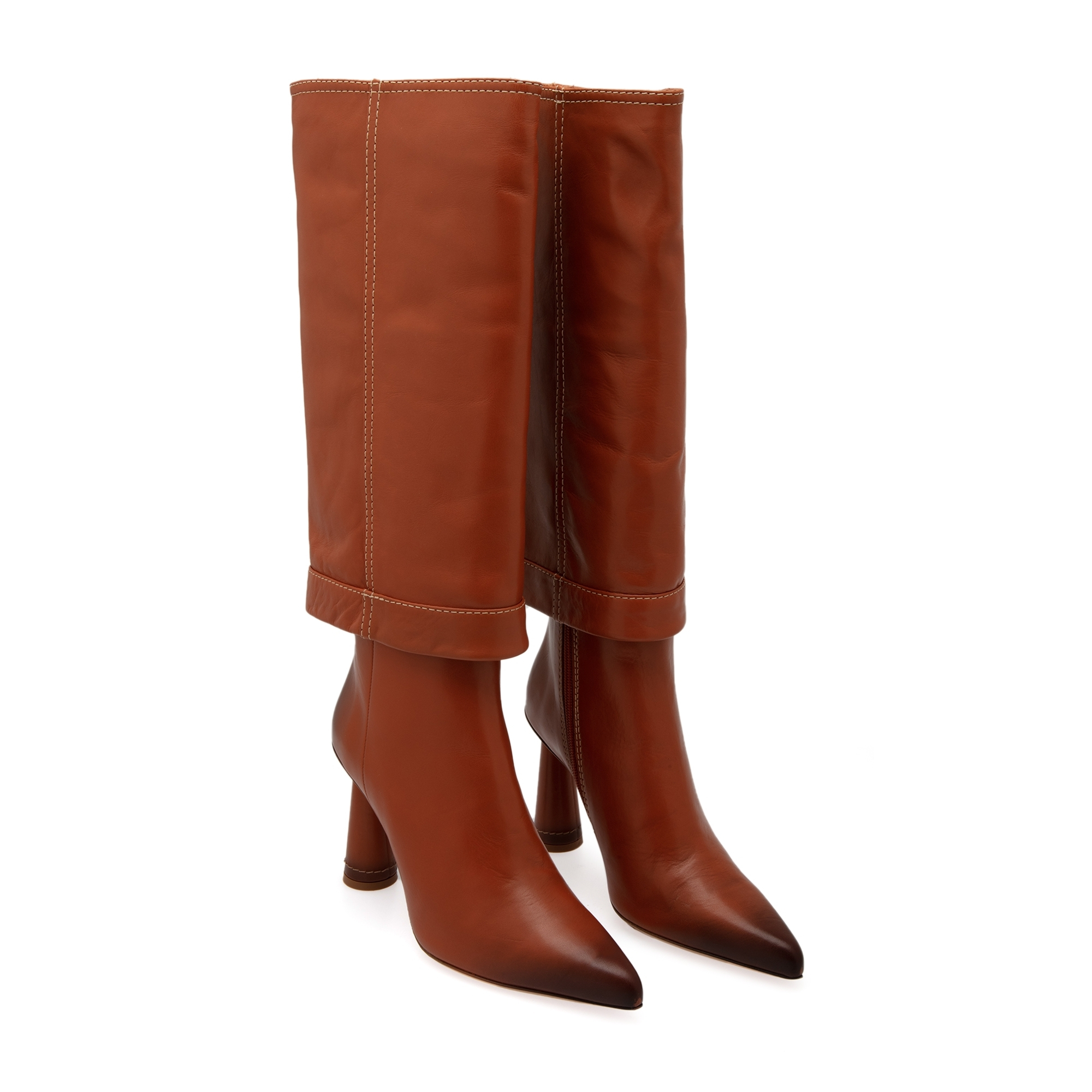 

Les Bottes Pantalon boots, Brown