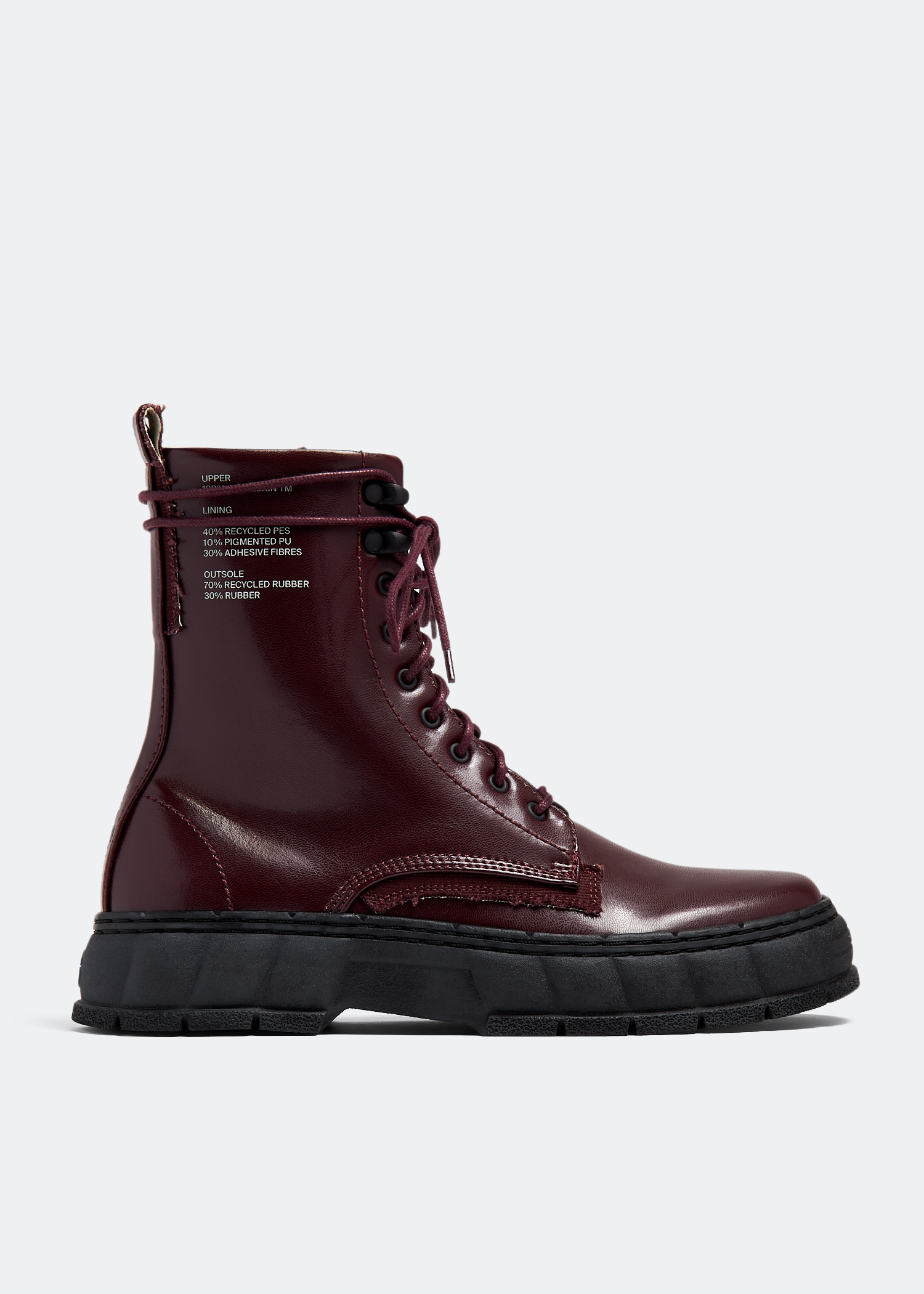 

1992 boots, Burgundy