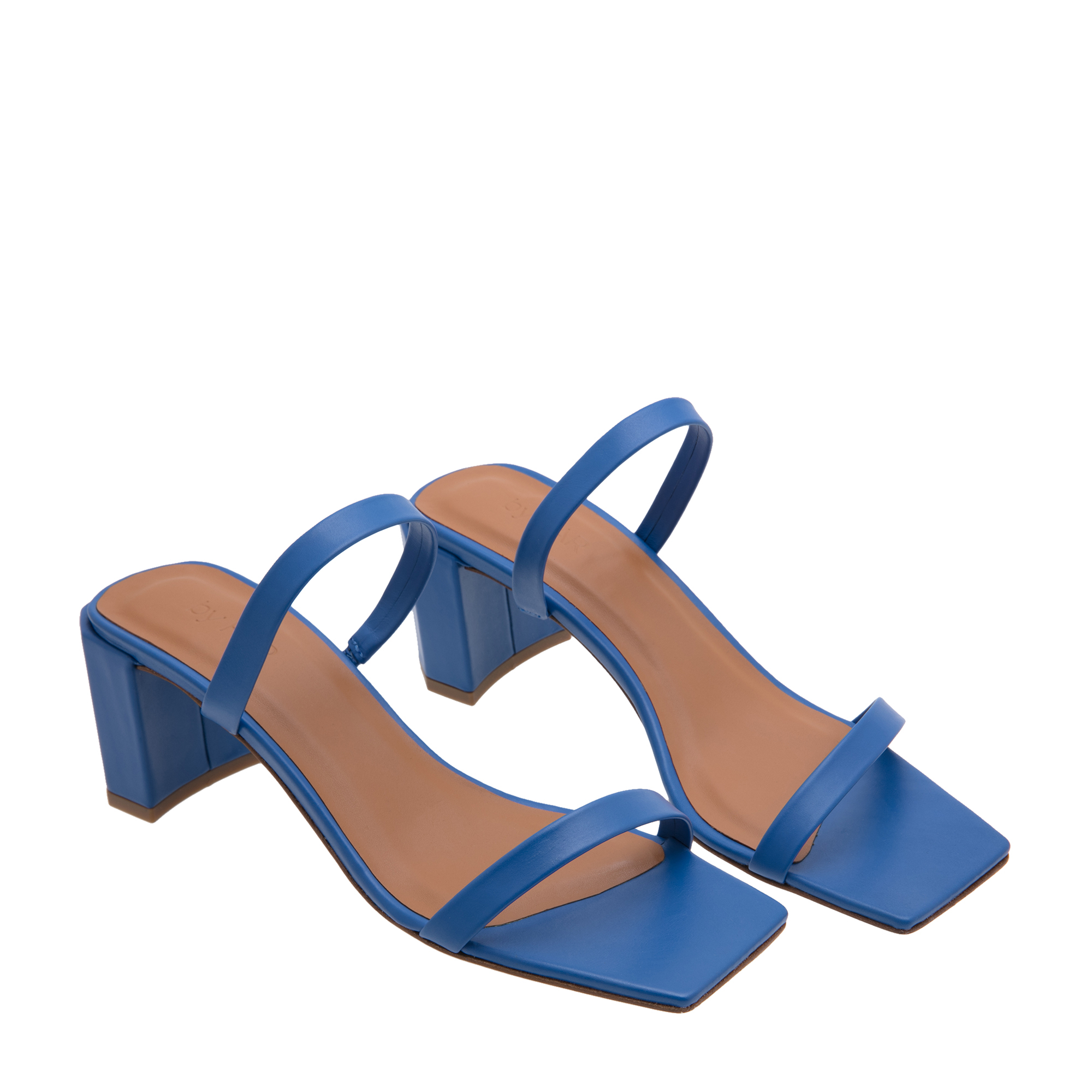 

Tanya leather sandals, Blue