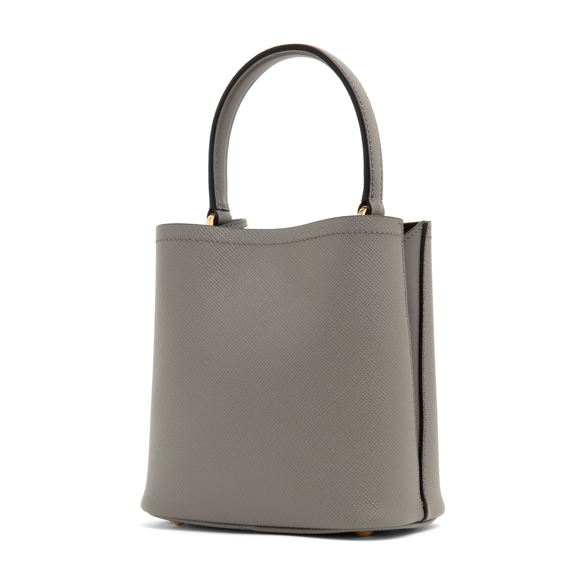 

Panier leather bag, Grey