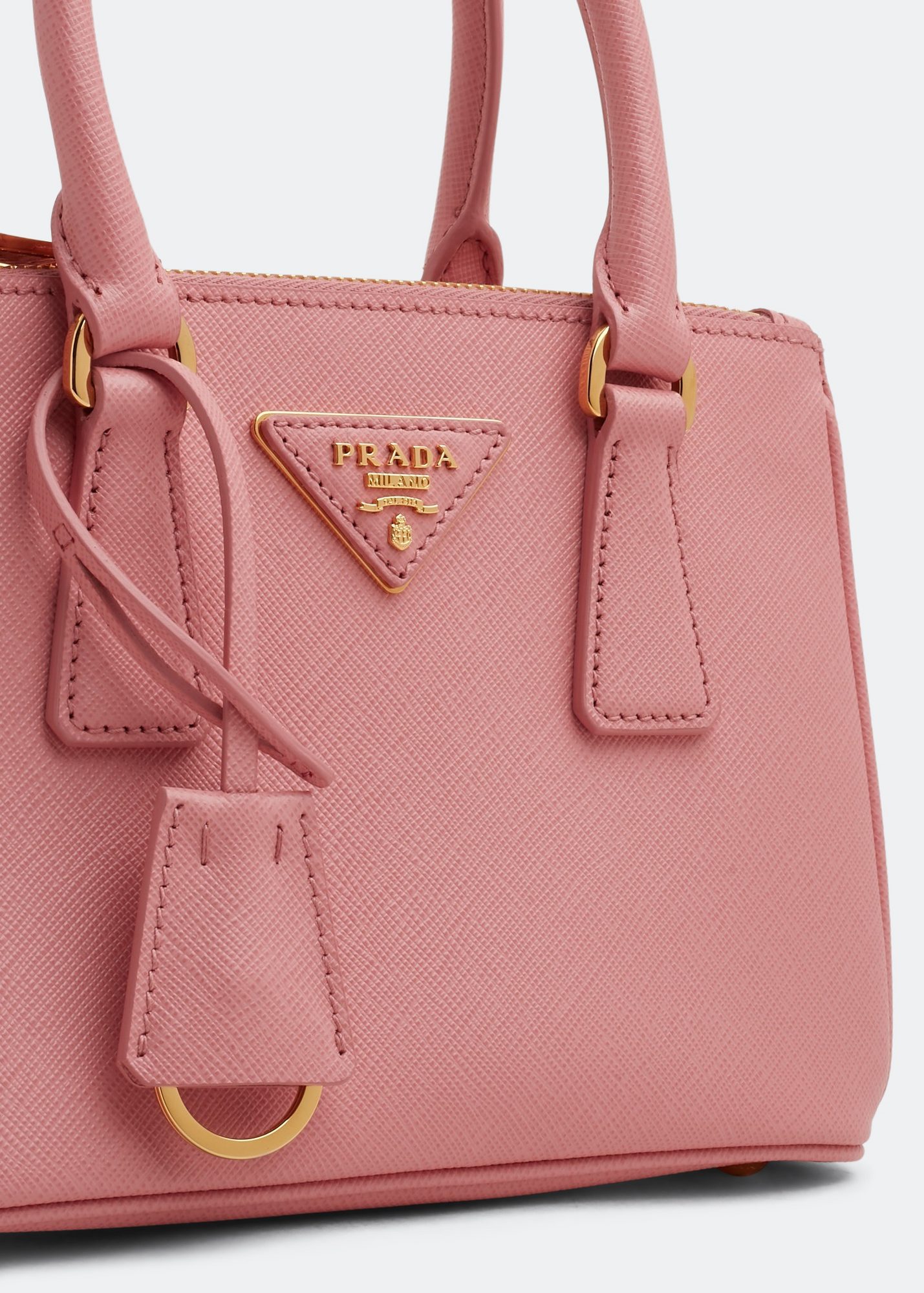 

Galleria leather micro bag, Pink