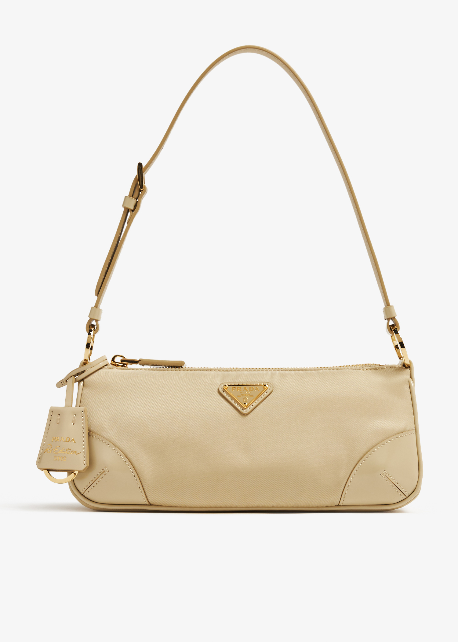 

Re-Edition 2002 Re-Nylon bag, Beige