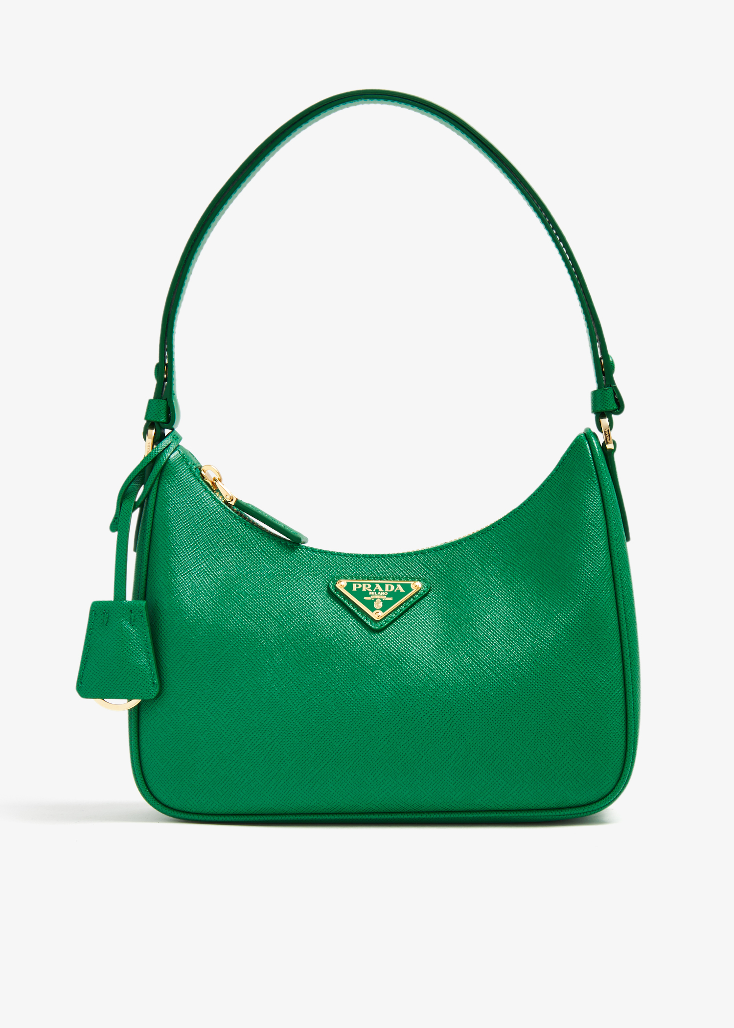 

Re-Edition Saffiano leather mini bag, Green