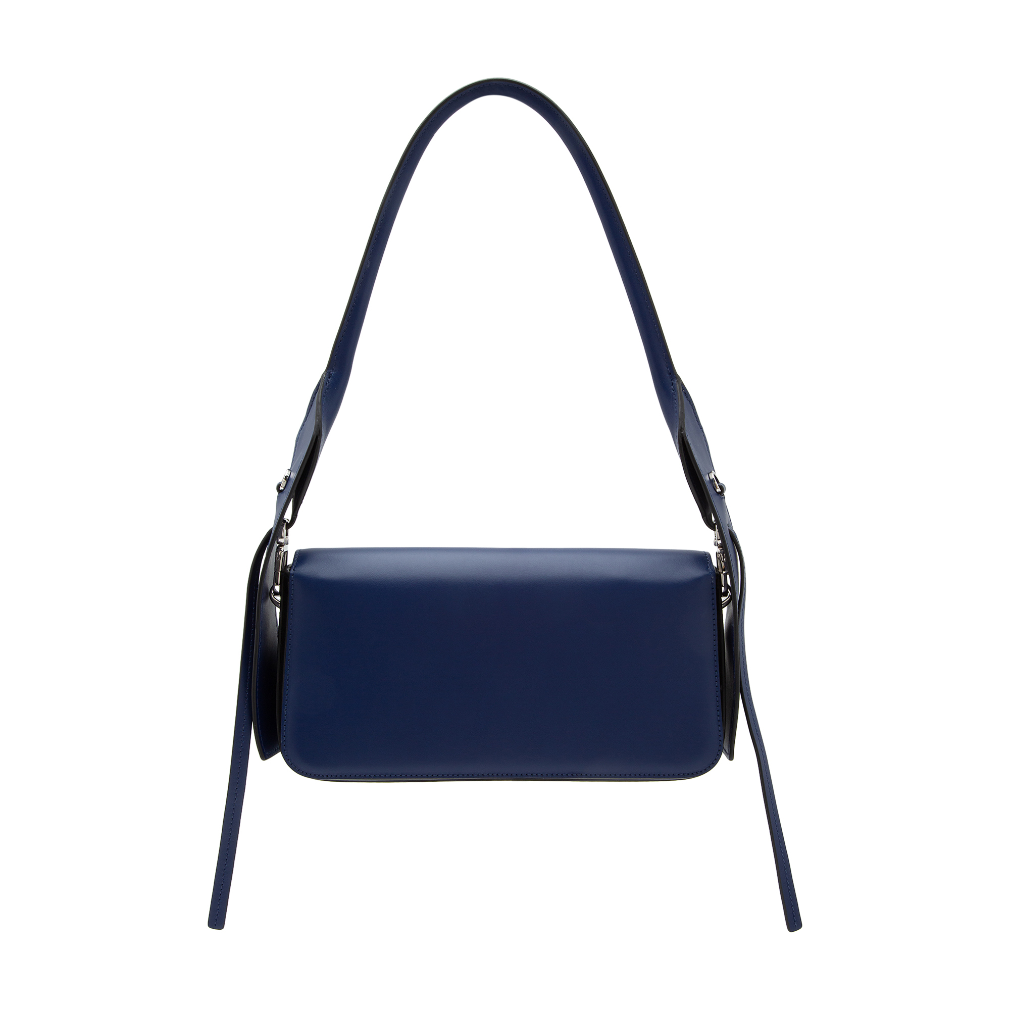 

Manuelle leather shoulder bag, Blue