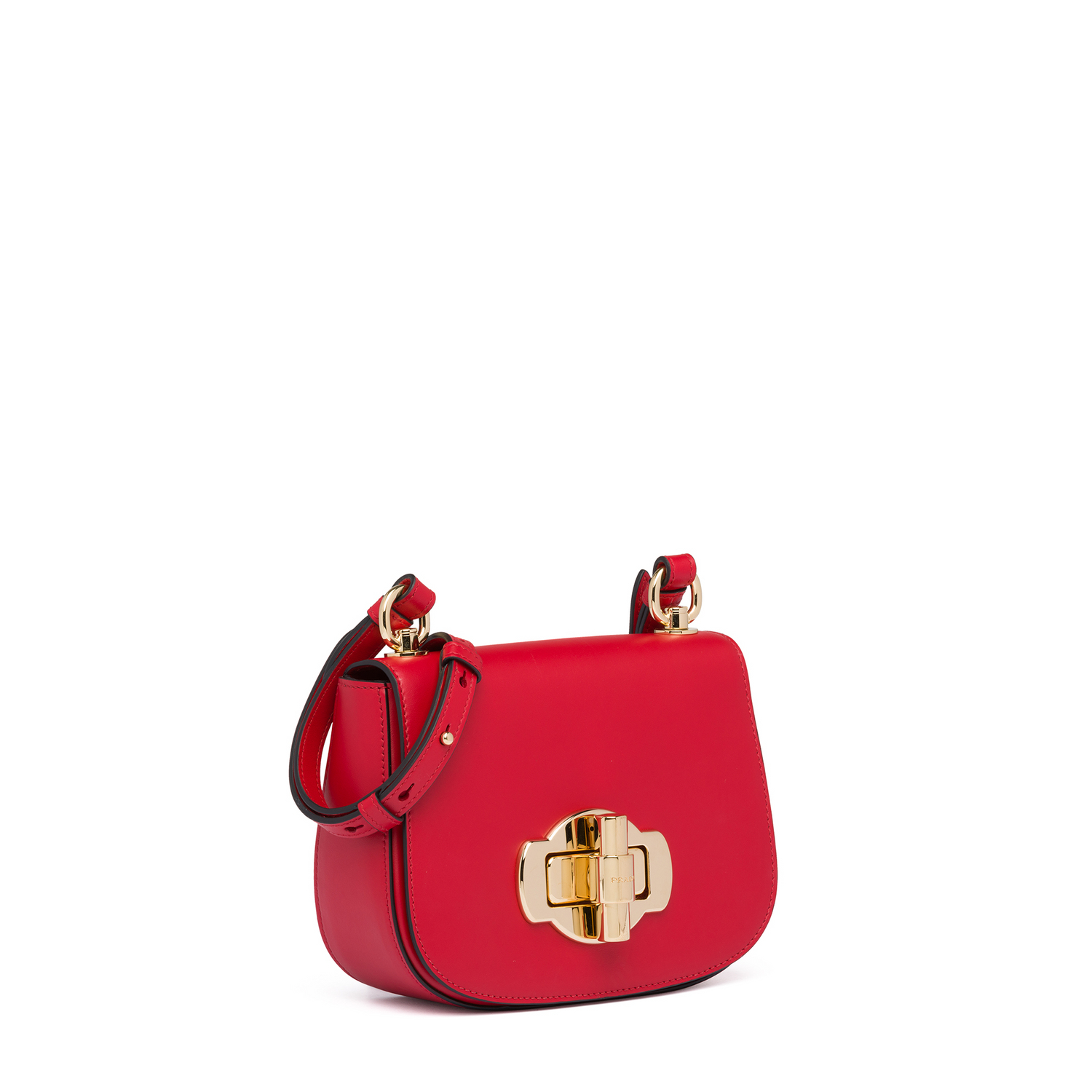 

Leather crossbody bag, Red