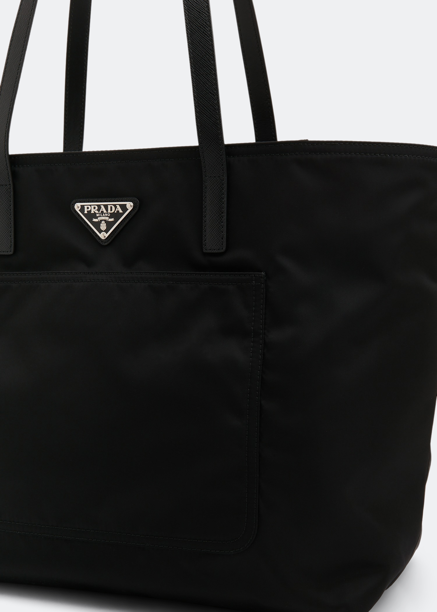 

Re-Nylon tote bag, Black