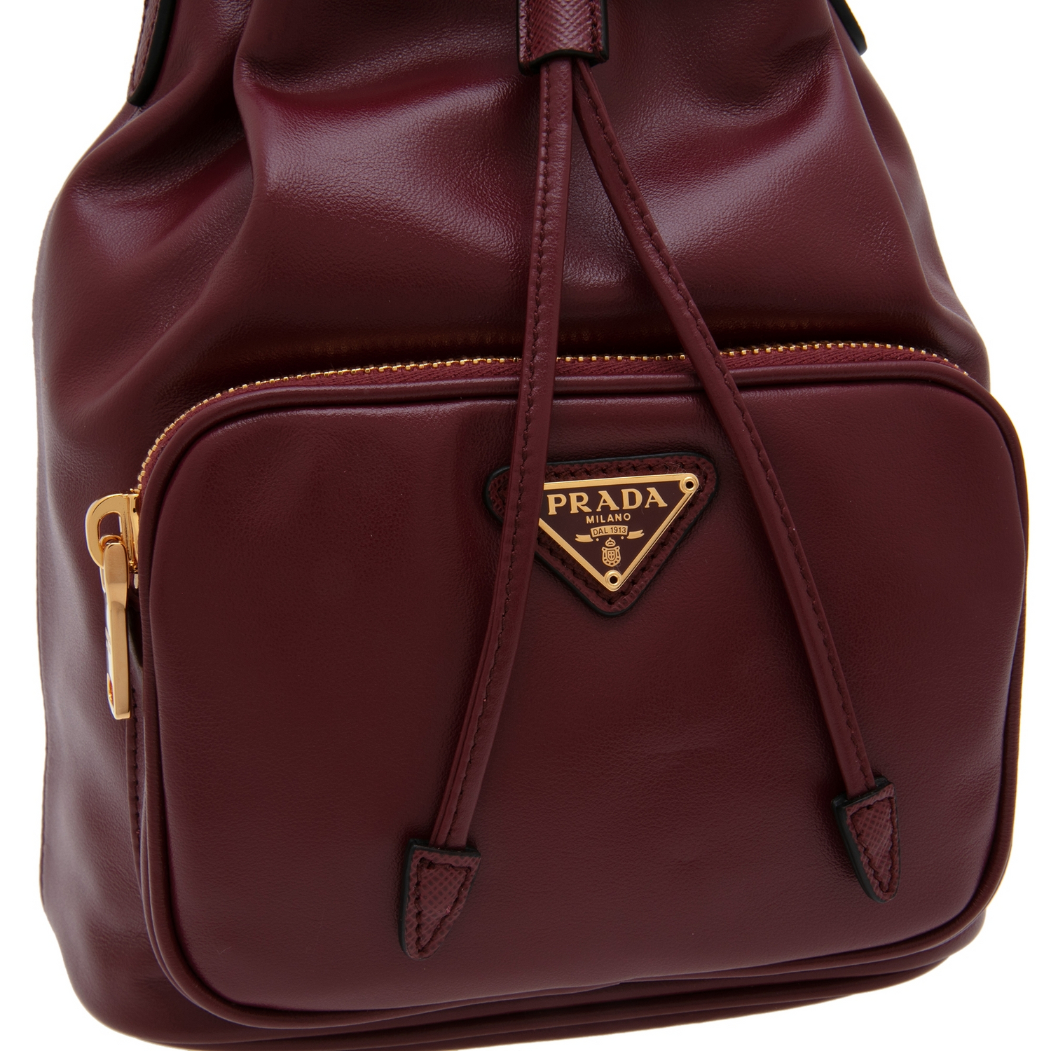 

Duet fabric shoulder bag, Red