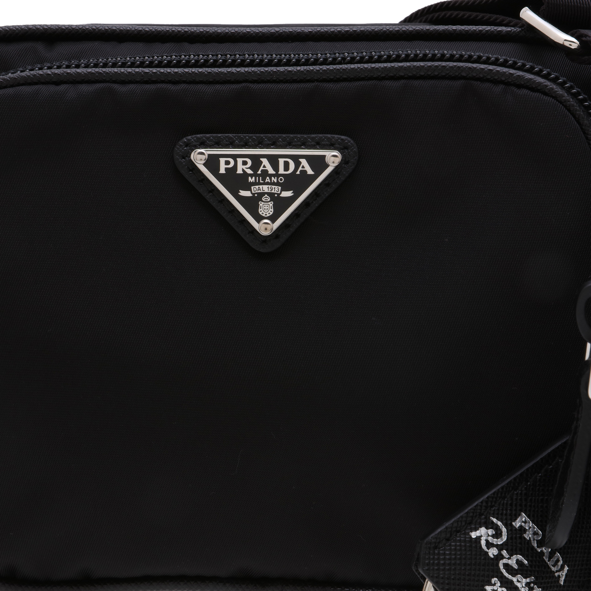 

Nylon camera bag, Black