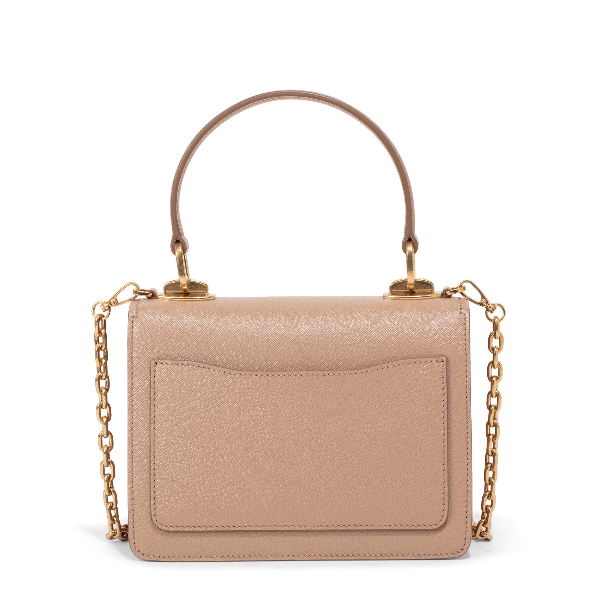 

Symbole top handle bag, Beige