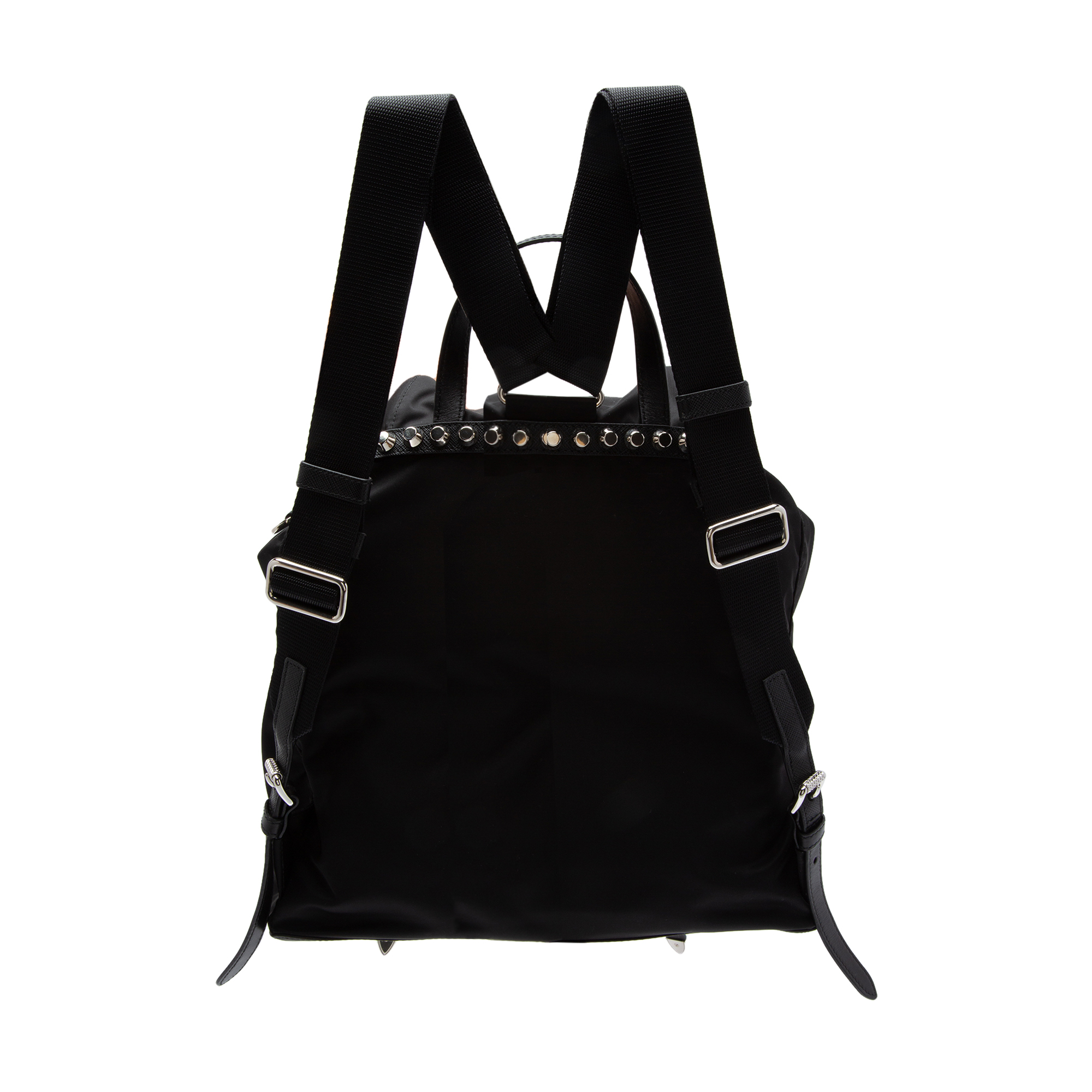

Nylon backpack, Black