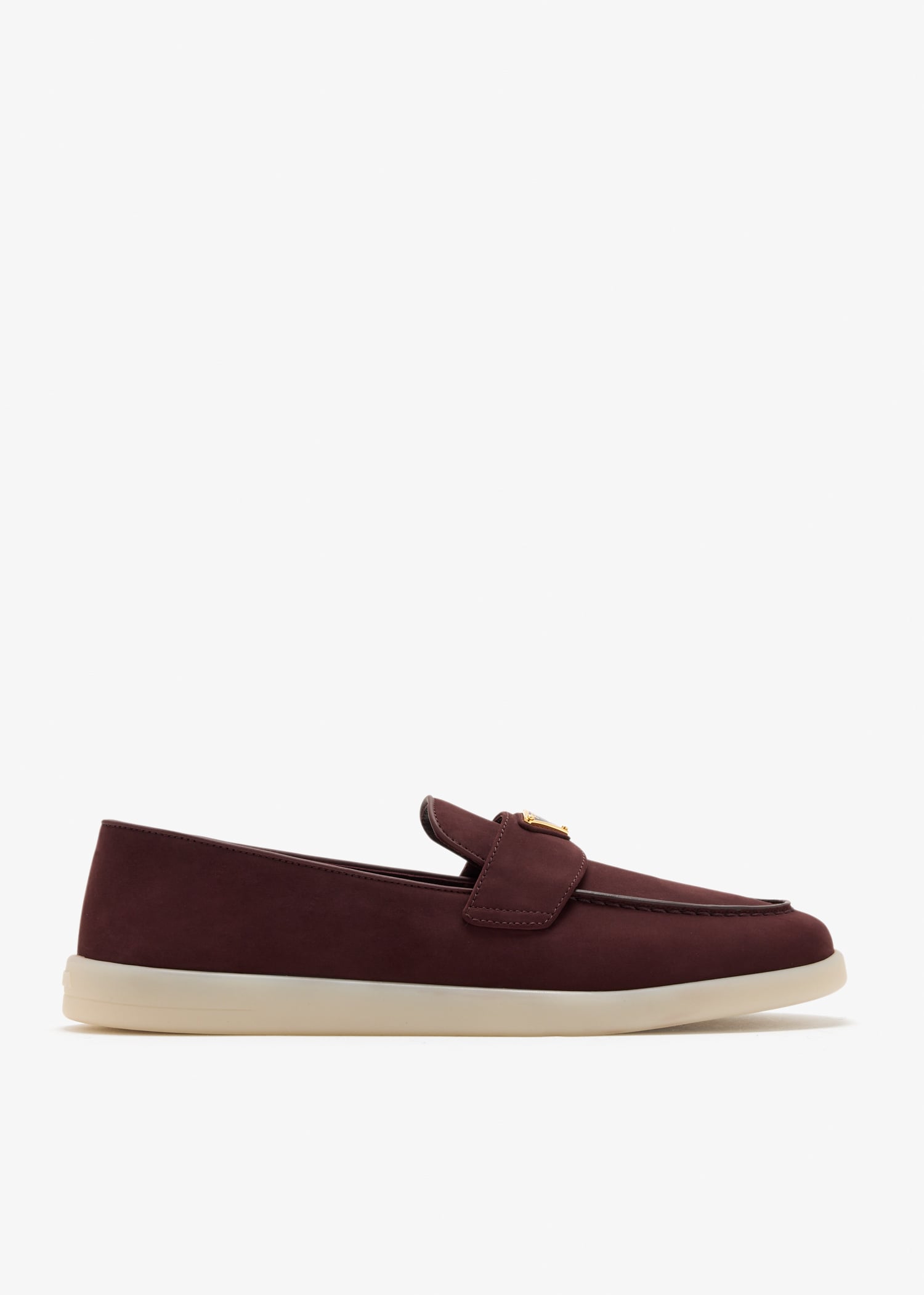 

Nubuck loafers, Burgundy