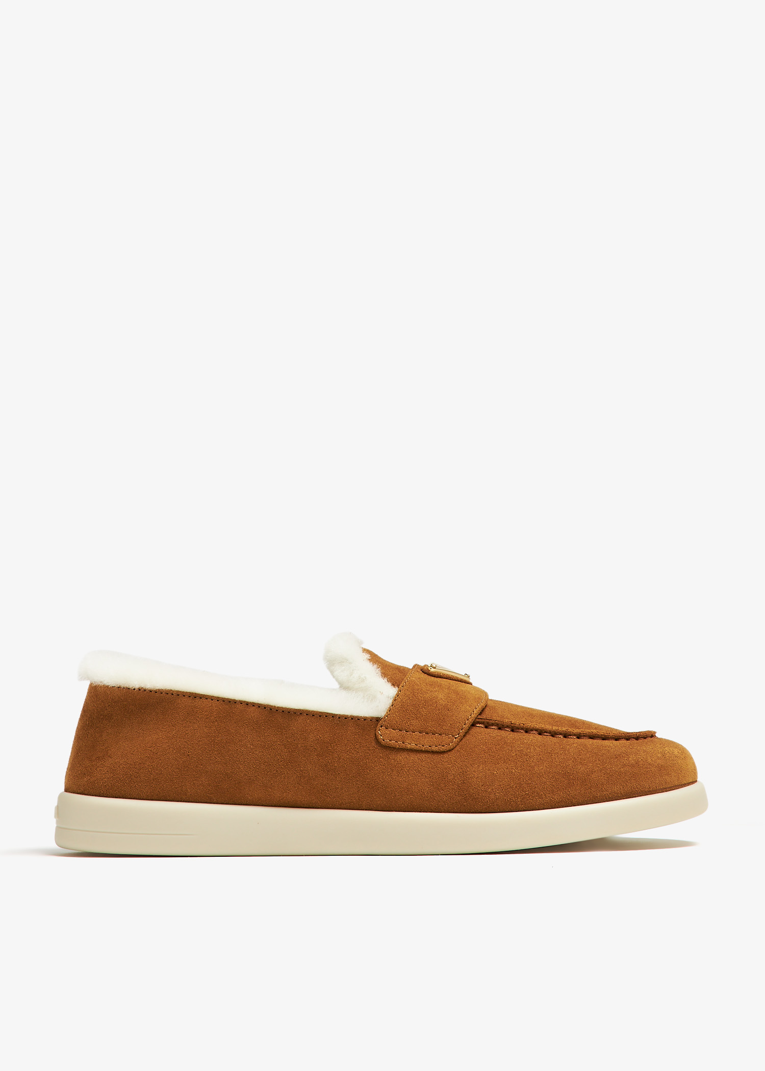 

Suede loafers, Brown