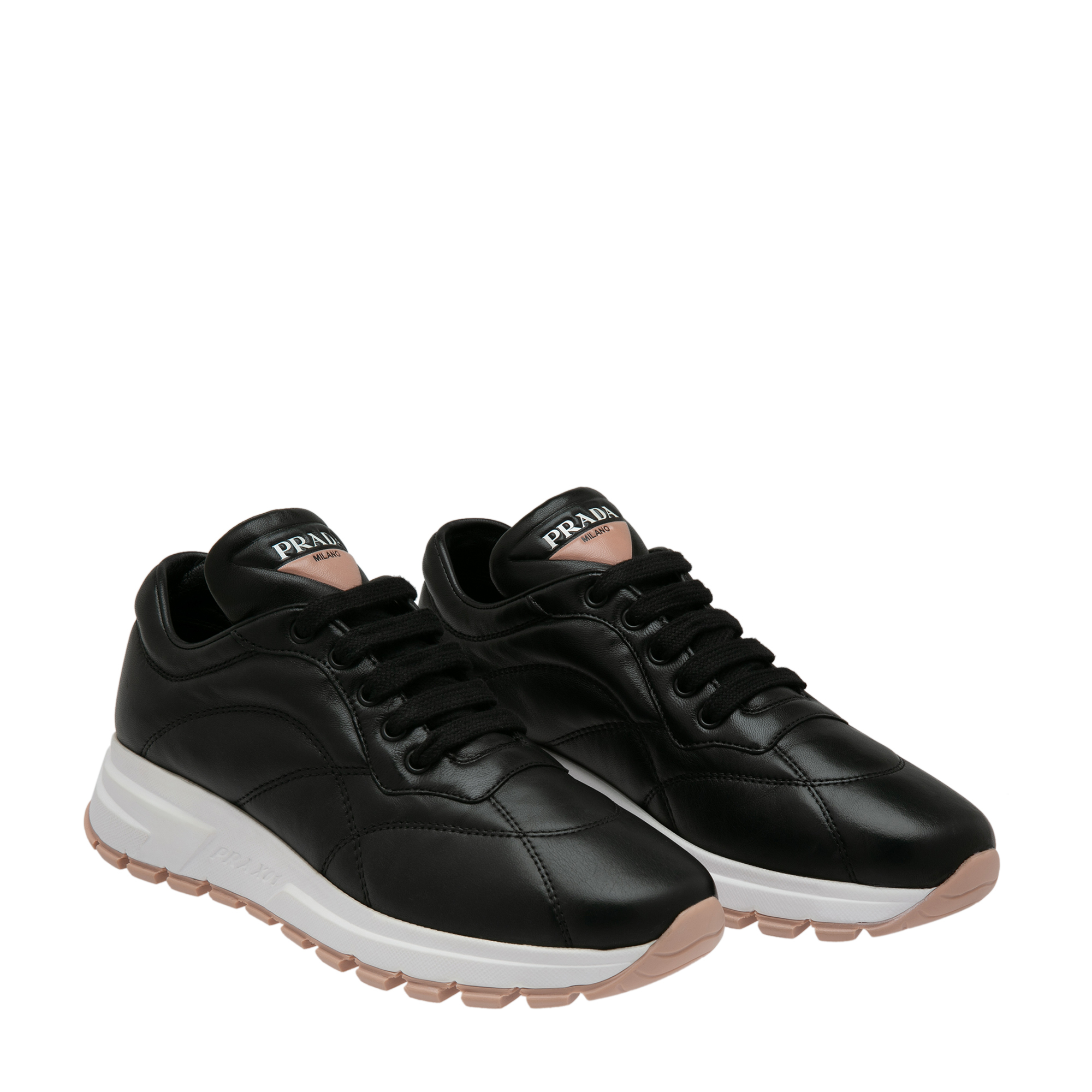 

Leather sneakers, Black