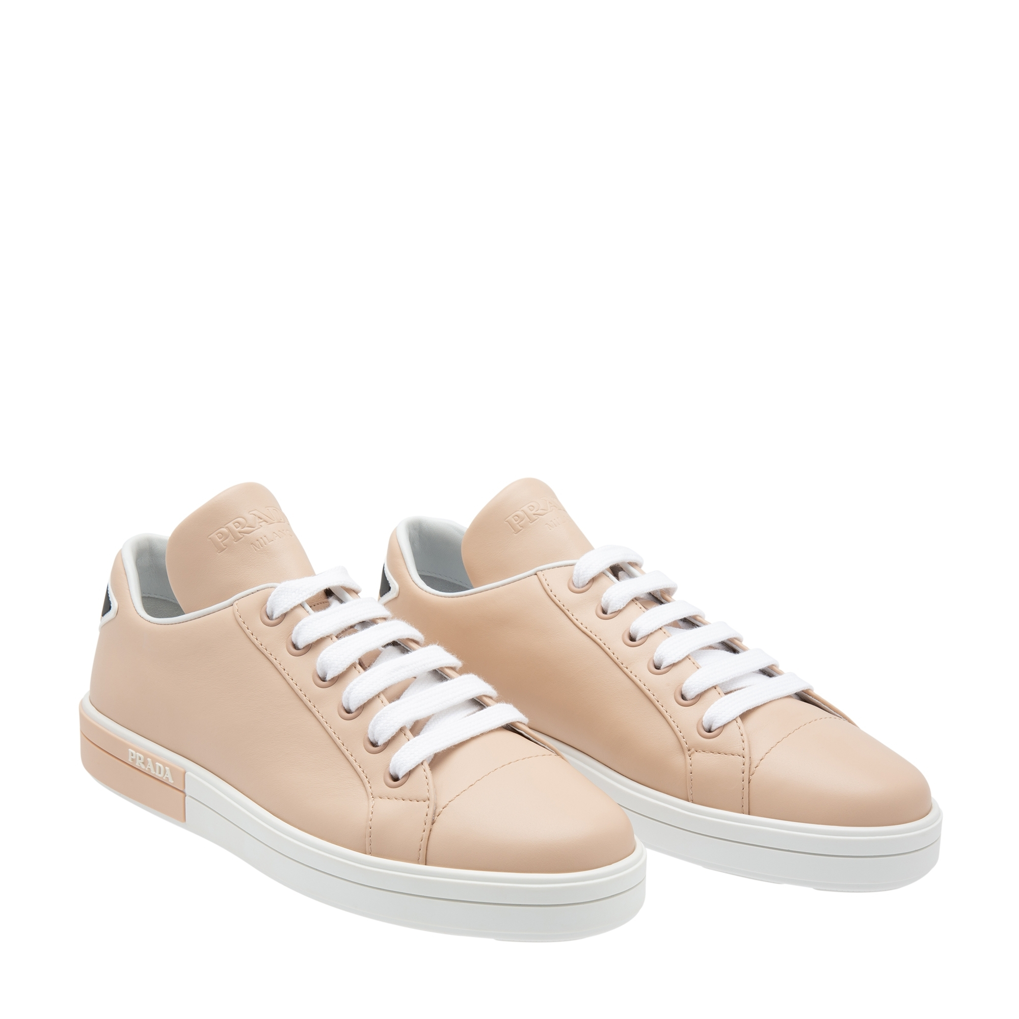 

Leather sneakers, Beige